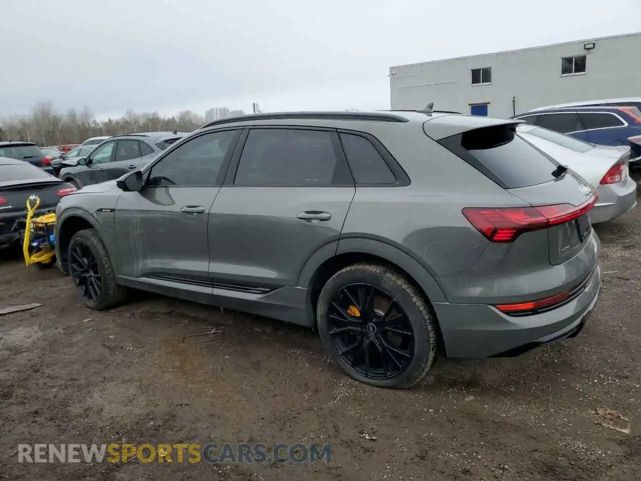 2 Photograph of a damaged car WA1AAAGE9PB000421 AUDI E-TRON 2023