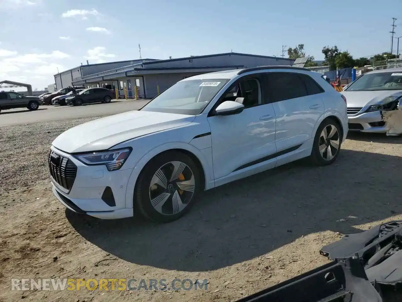 1 Photograph of a damaged car WA1LAAGEXPB011100 AUDI E-TRON 2023