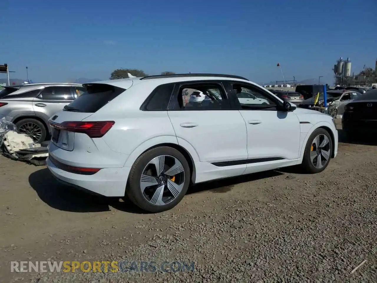 3 Photograph of a damaged car WA1LAAGEXPB011100 AUDI E-TRON 2023