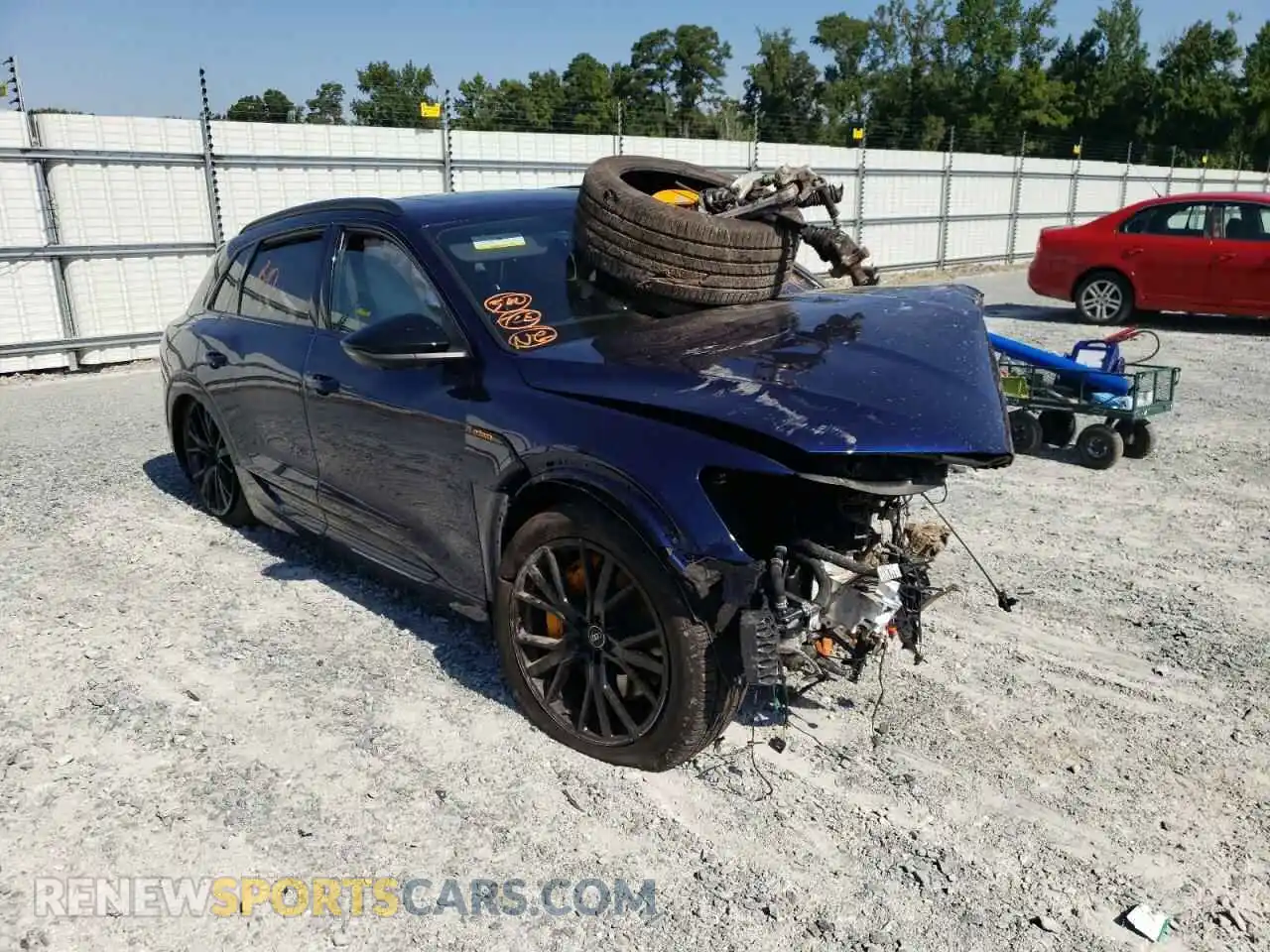 1 Photograph of a damaged car WA1VABGE2NB026931 AUDI E-TRON CHR 2022