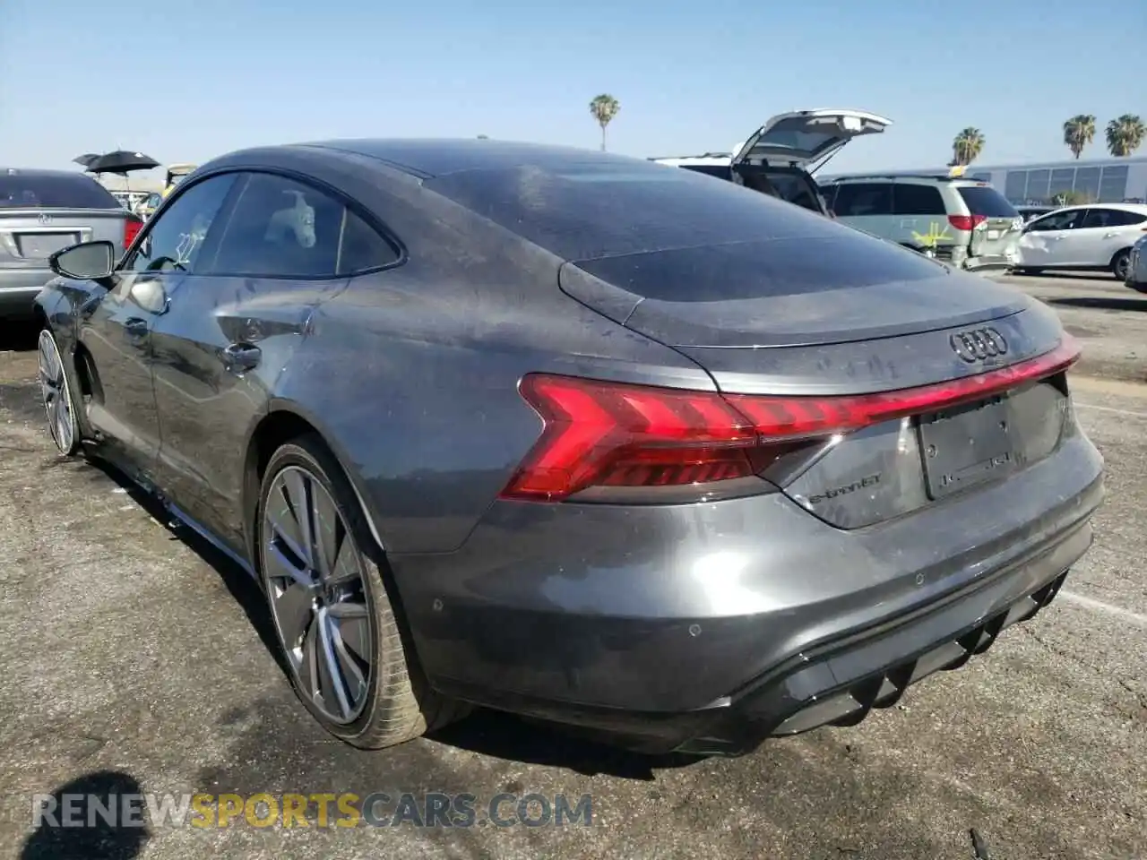 3 Photograph of a damaged car WAUEJBFW0N7006368 AUDI E-TRON GT 2022