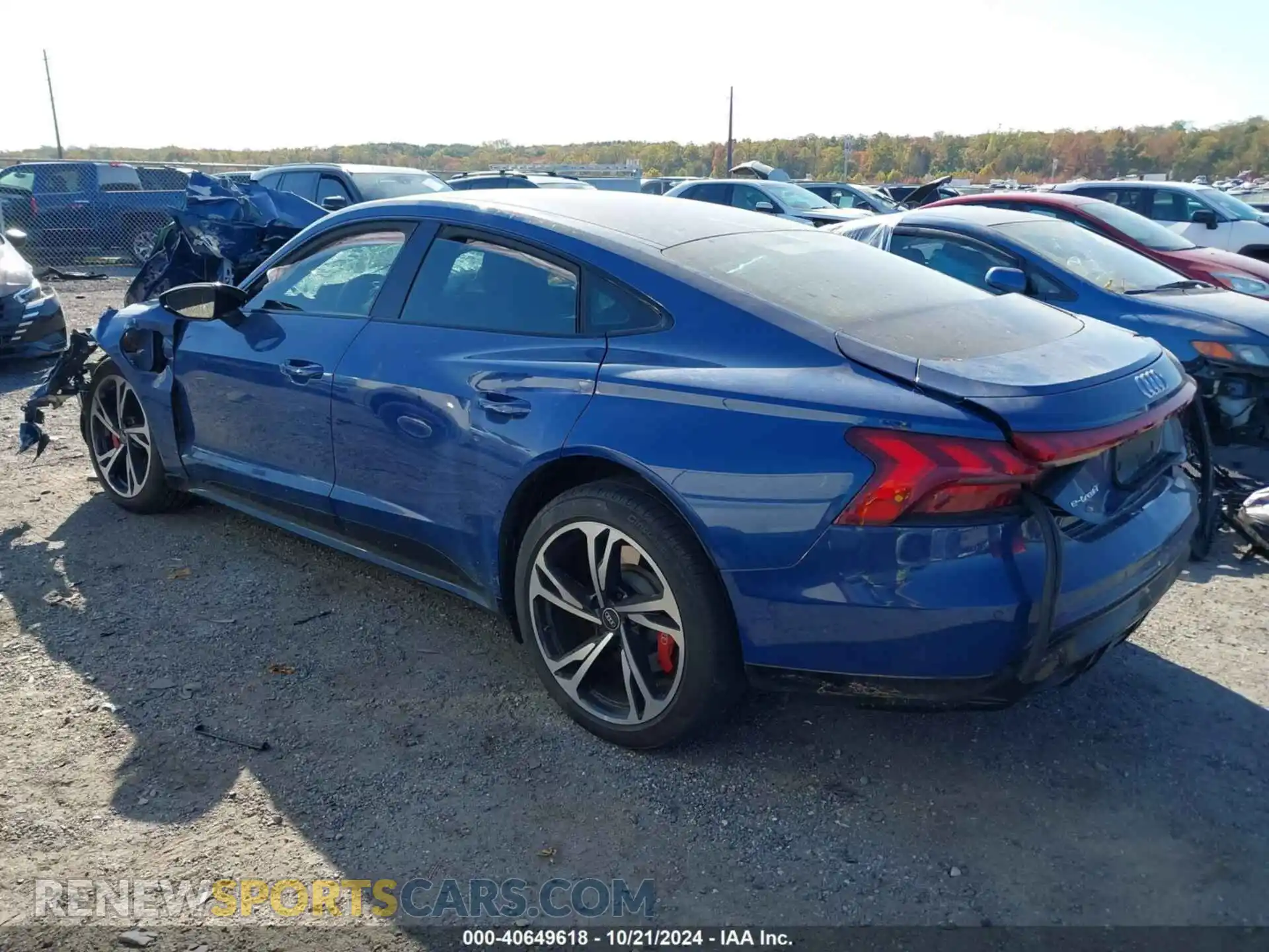 3 Photograph of a damaged car WAUEJBFW1N7001289 AUDI E-TRON GT 2022