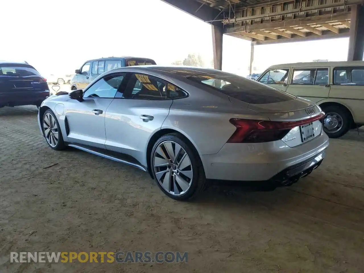 2 Photograph of a damaged car WAUEJBFW1N7006573 AUDI E-TRON GT 2022