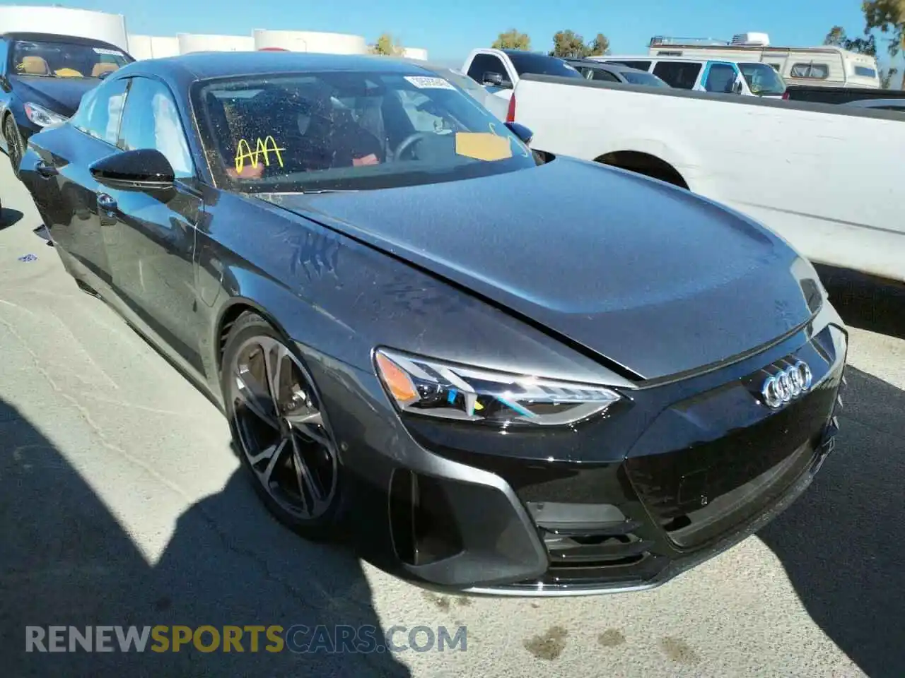 1 Photograph of a damaged car WAUEJBFW5N7005300 AUDI E-TRON GT 2022