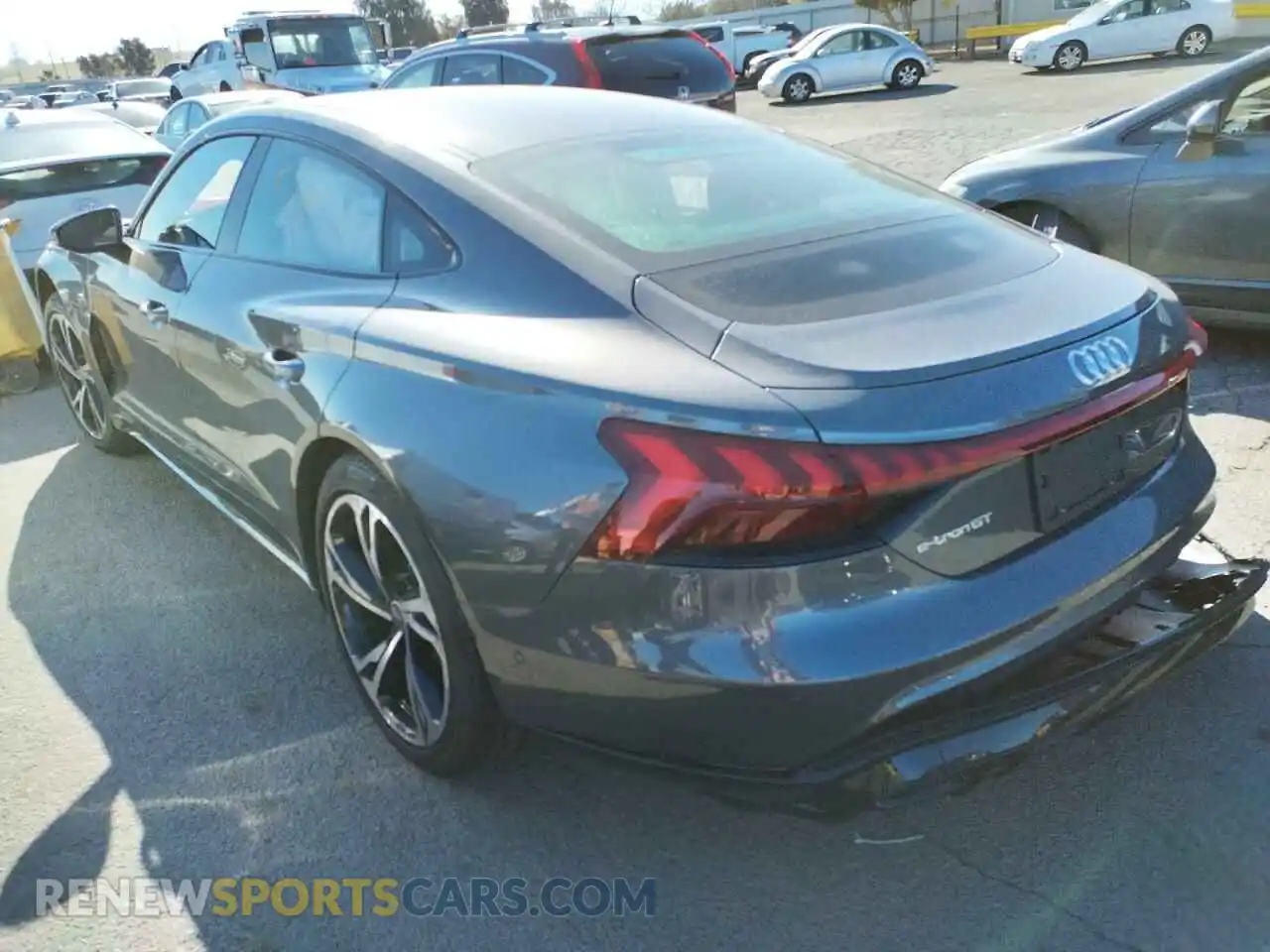 3 Photograph of a damaged car WAUEJBFW5N7005300 AUDI E-TRON GT 2022