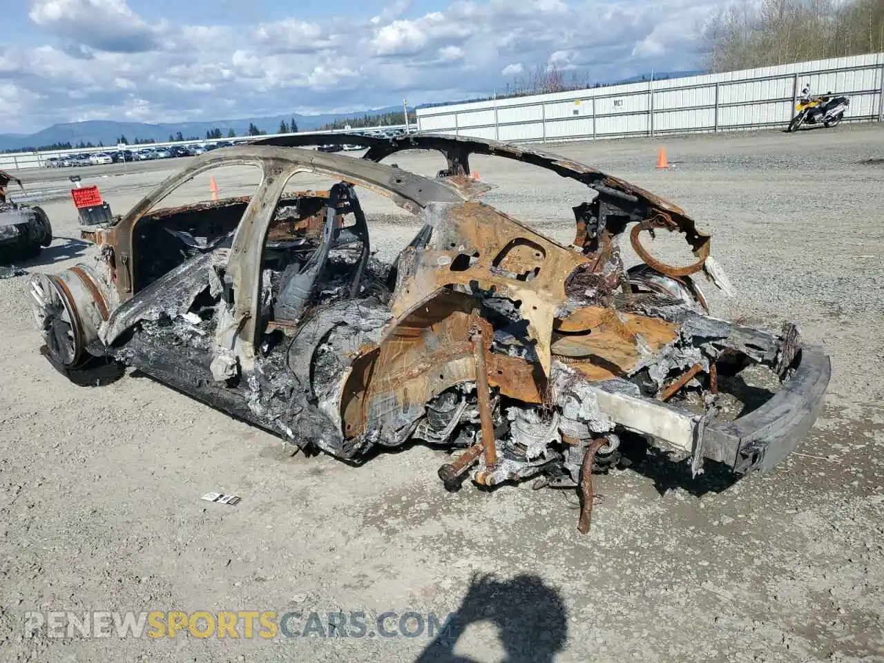 2 Photograph of a damaged car WAUEJBFW0P7002226 AUDI E-TRON GT 2023