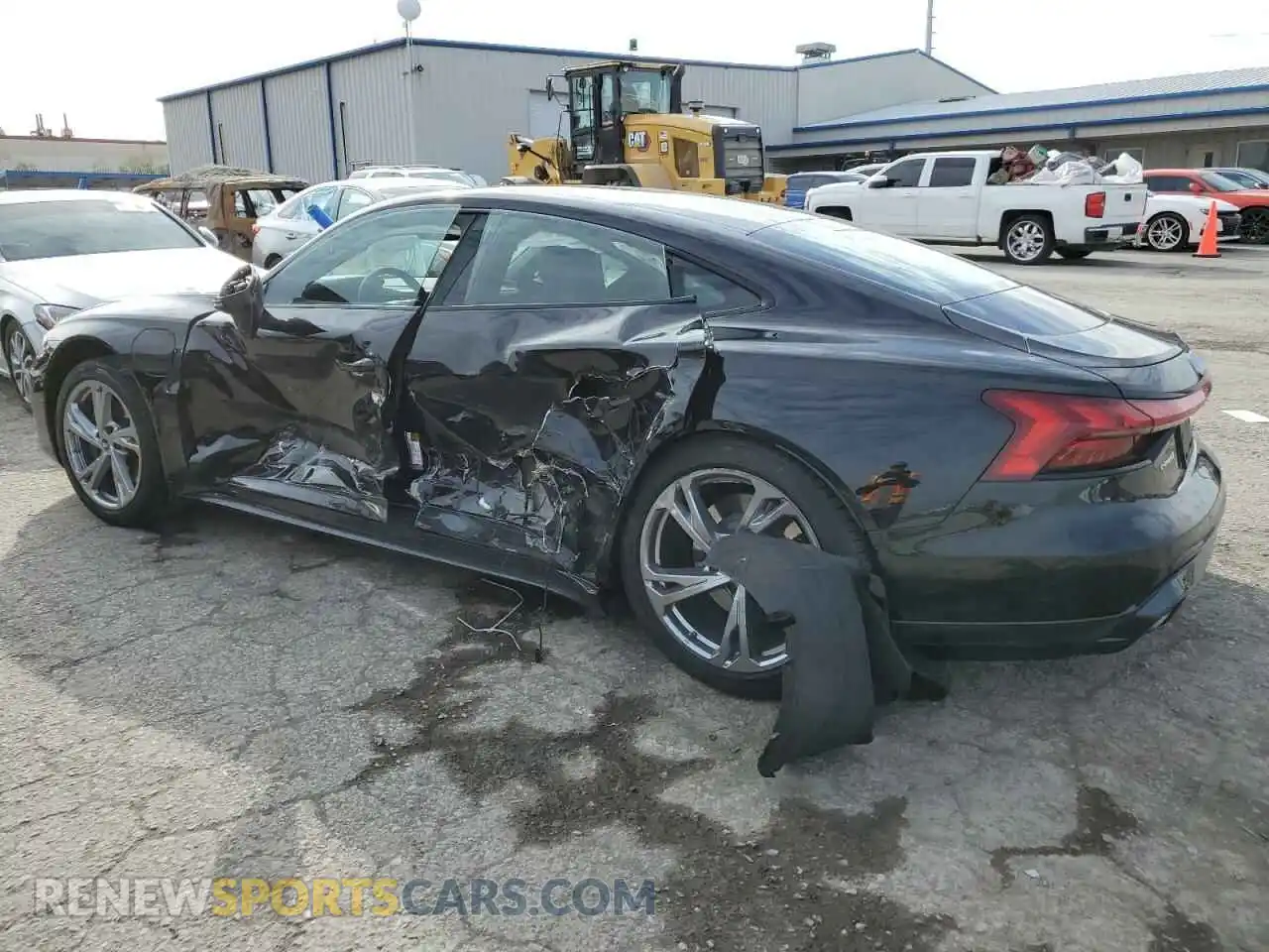 2 Photograph of a damaged car WAUFJBFWXP7003131 AUDI E-TRON GT 2023