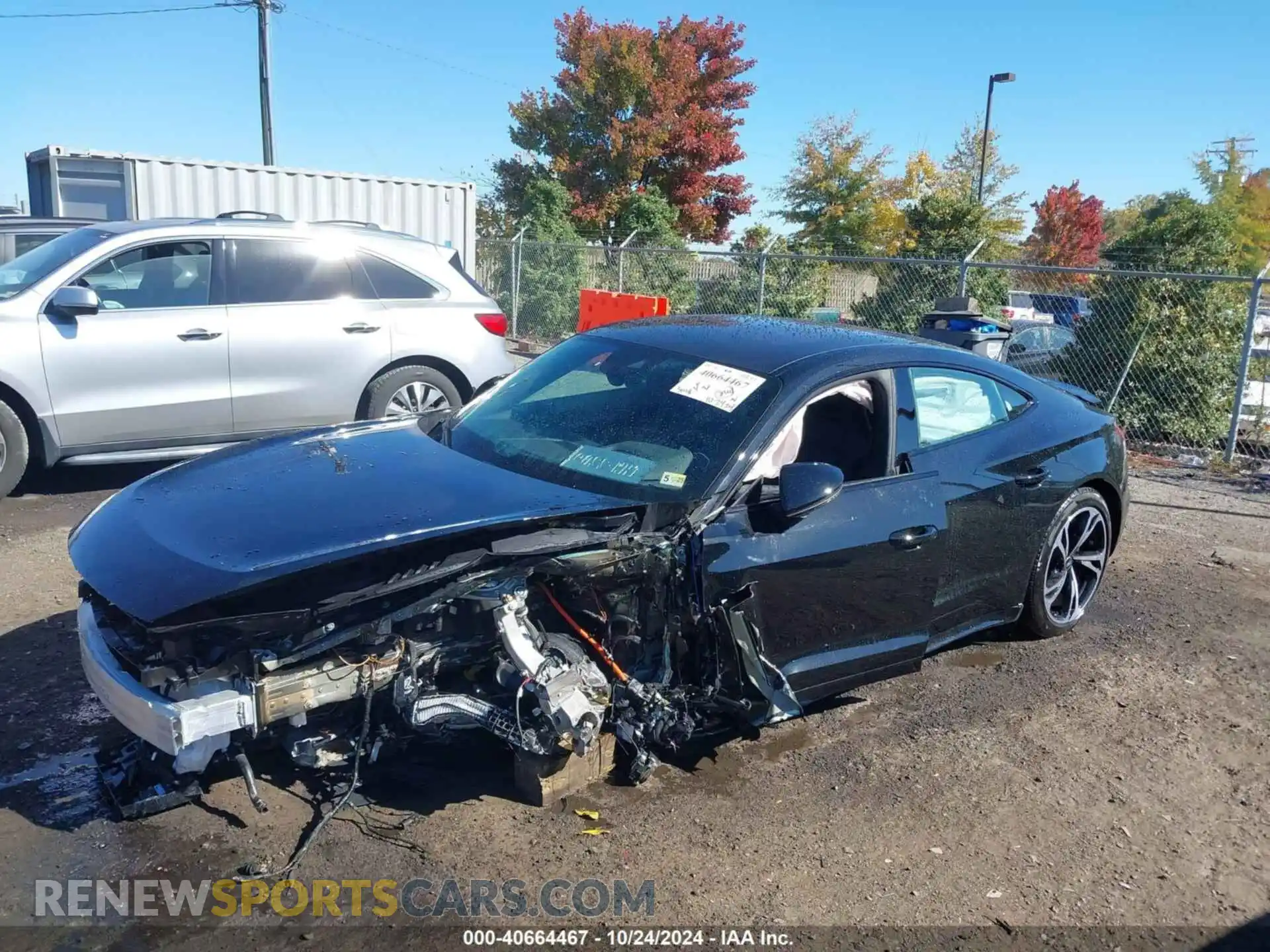 2 Photograph of a damaged car WAUCJBFW9R7003921 AUDI E-TRON GT 2024