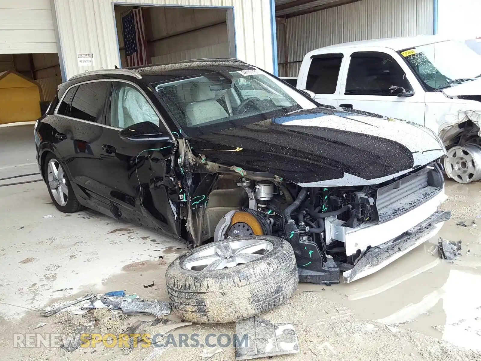 1 Photograph of a damaged car WA1LAAGE8KB009032 AUDI E-TRON PRE 2019