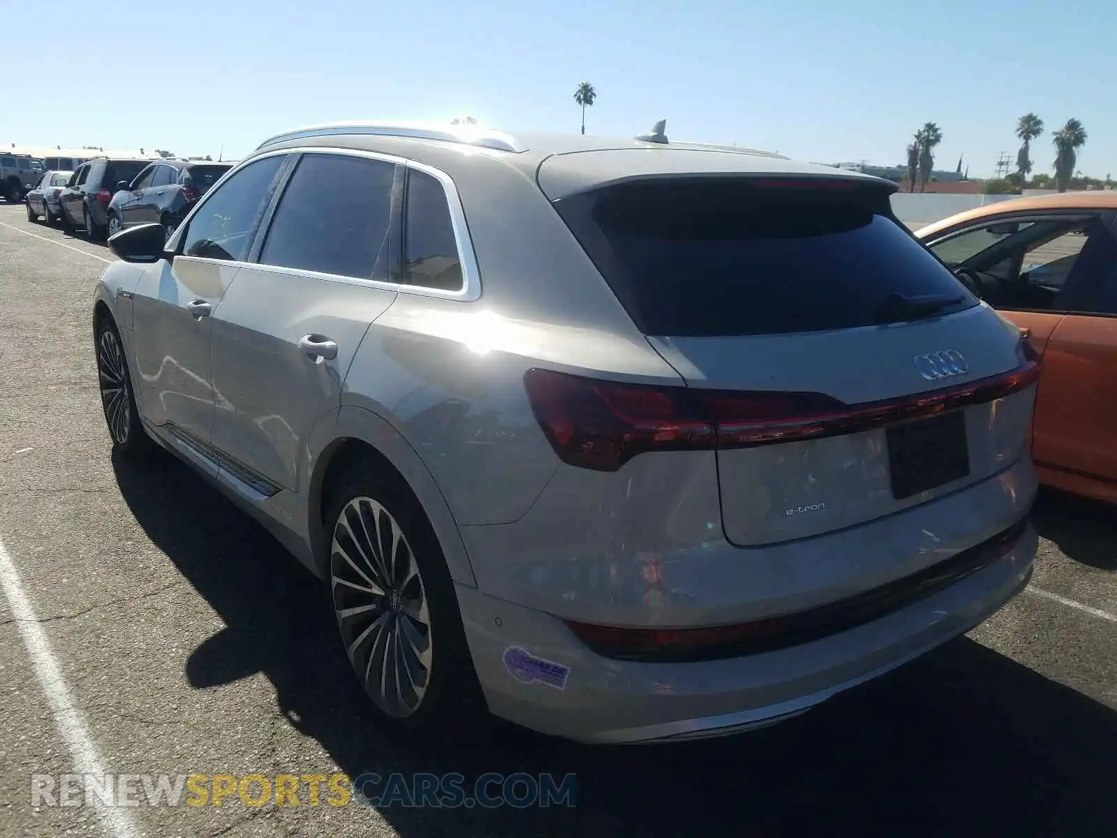 3 Photograph of a damaged car WA1VABGE1KB010974 AUDI E-TRON PRE 2019