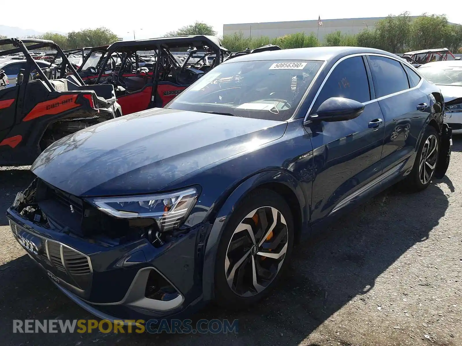 2 Photograph of a damaged car WA13ABGE4LB035683 AUDI E-TRON PRE 2020