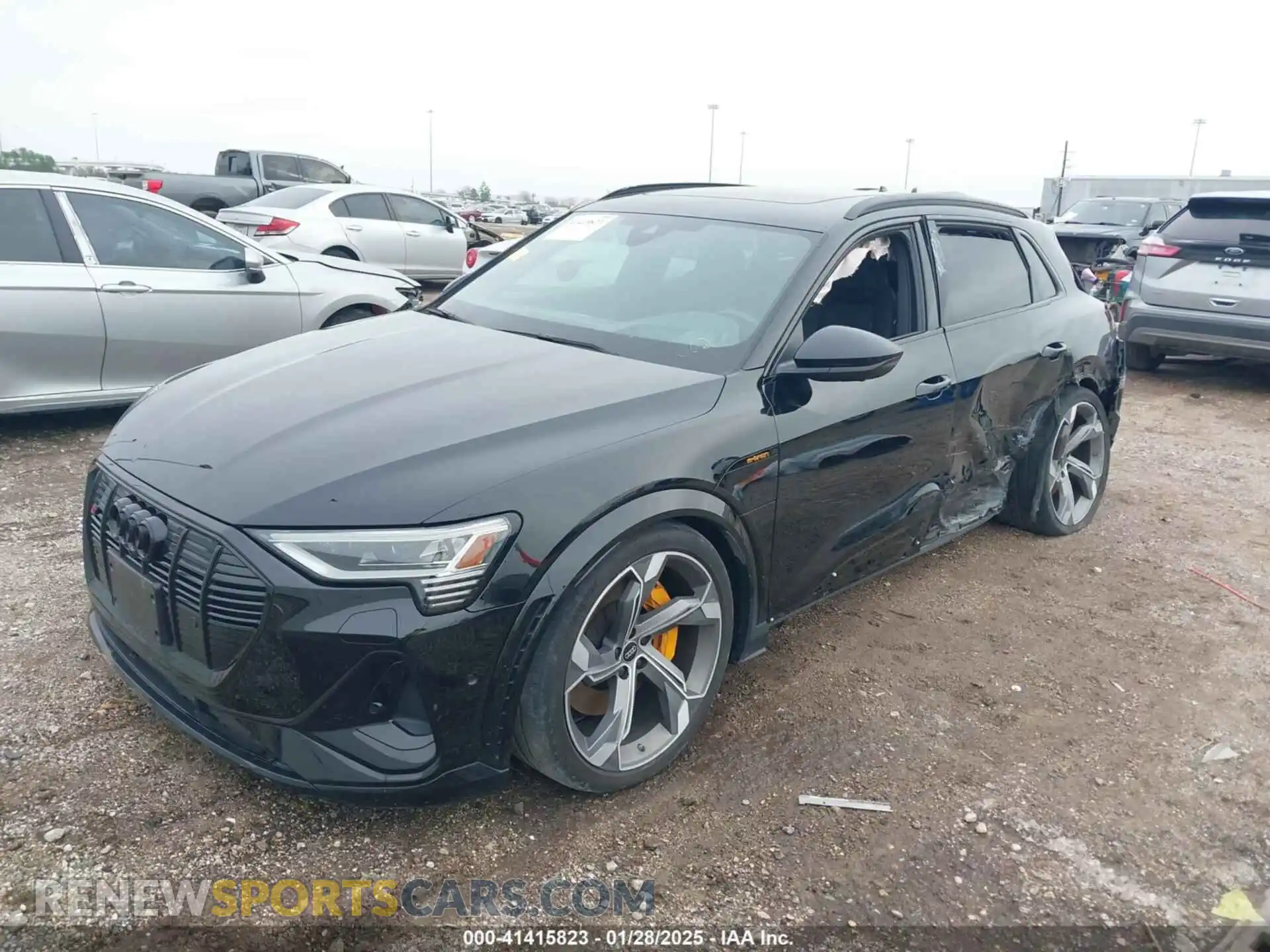 2 Photograph of a damaged car WA1VCBGE4PB017662 AUDI E-TRON S 2023