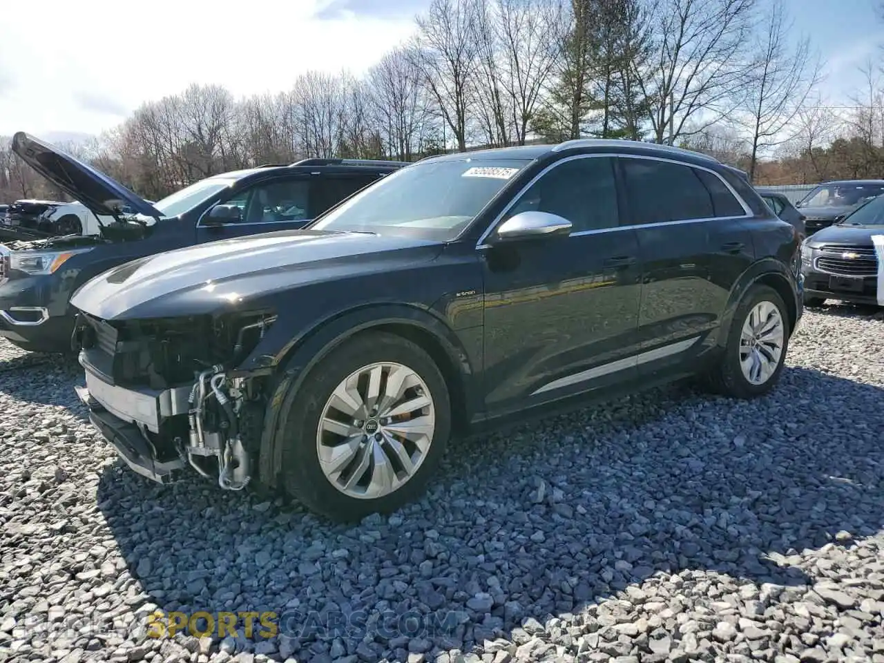 1 Photograph of a damaged car WA1ACBGE0NB038956 AUDI E-TRON S P 2022