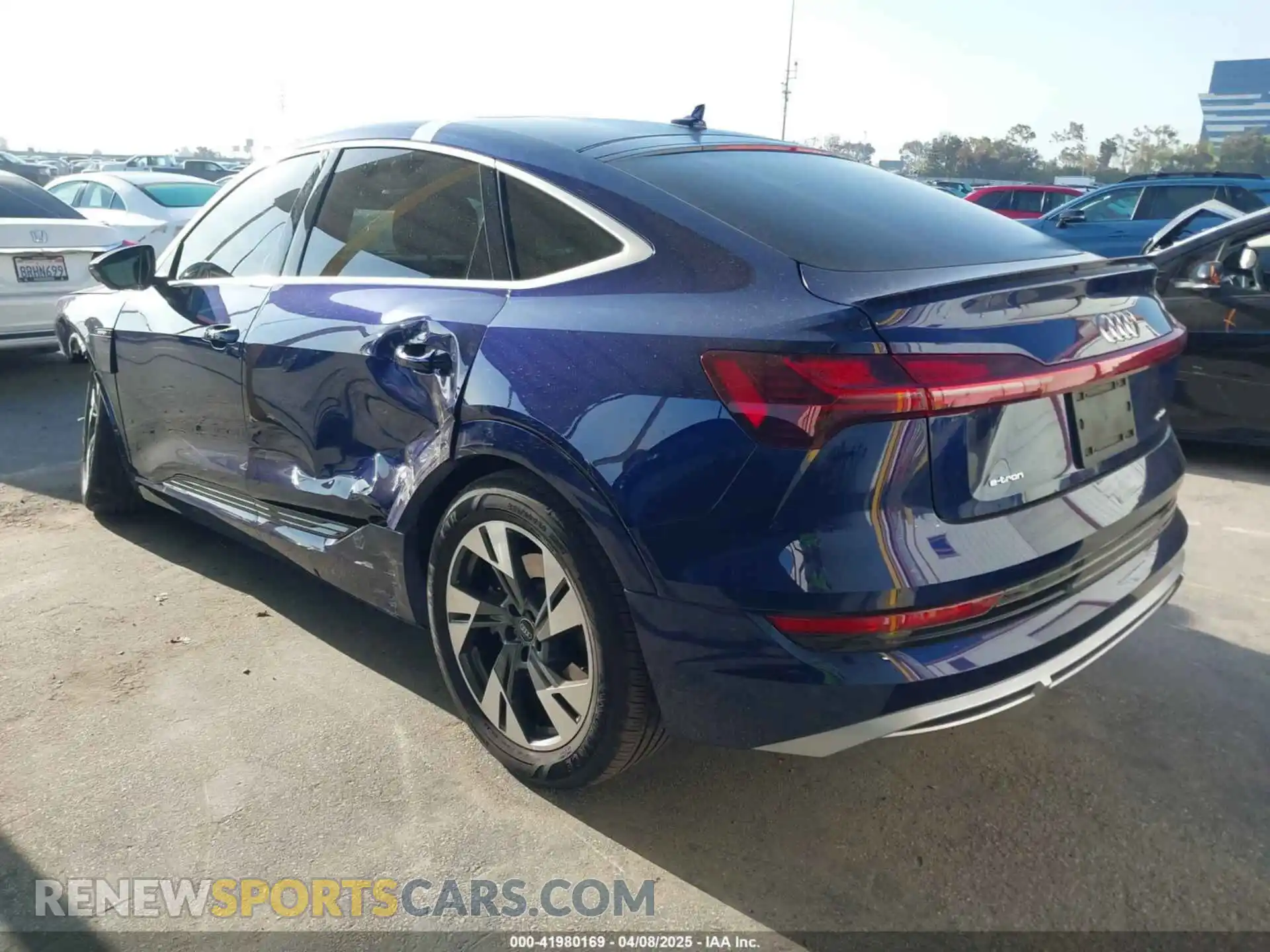 3 Photograph of a damaged car WA12ABGEXMB012339 AUDI E-TRON SPORTBACK 2021