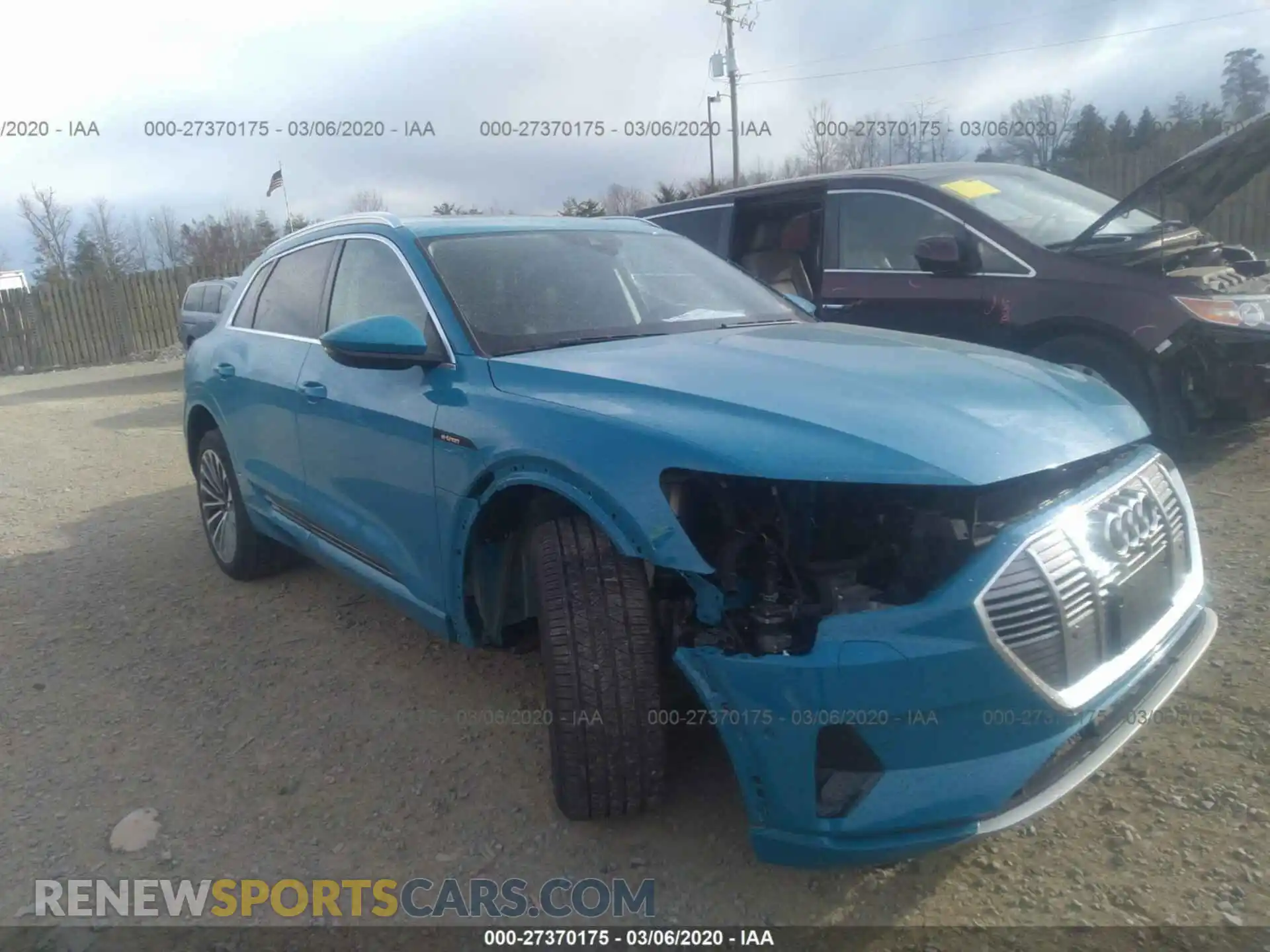 WA1VAAGE4KB006167 AUDI E-TRON 2019