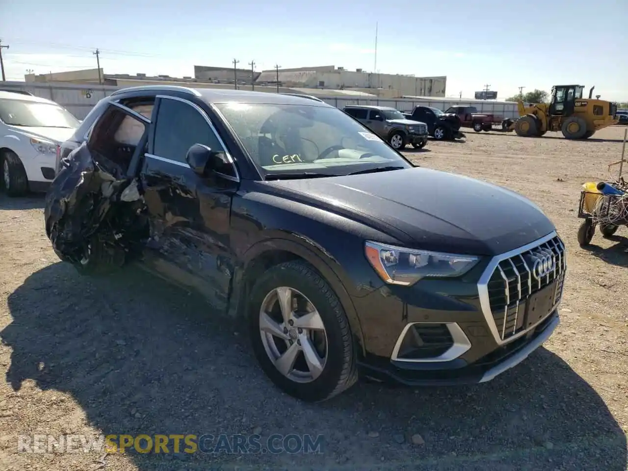 1 Photograph of a damaged car WA1AECF30K1083011 AUDI Q3 2019