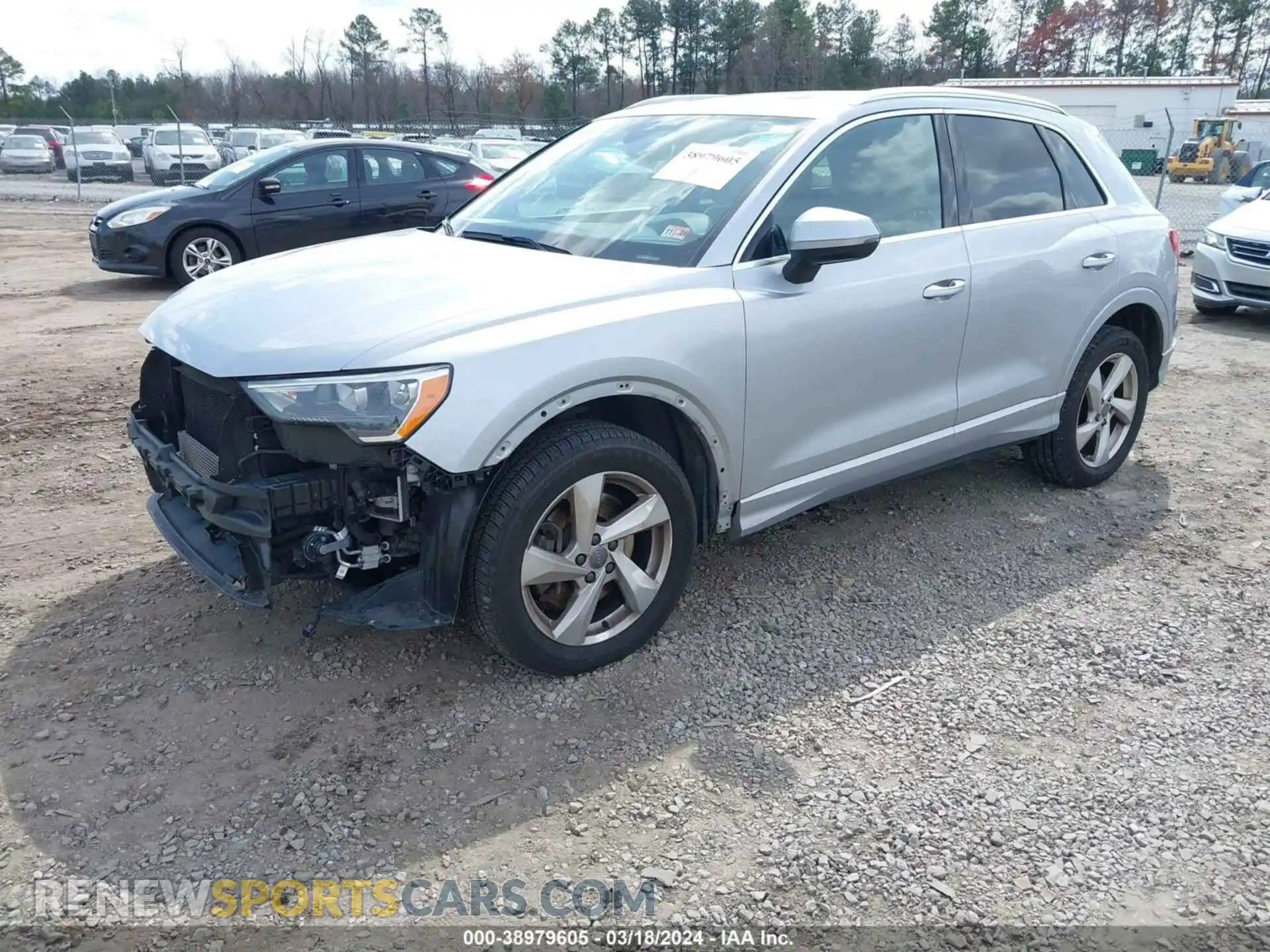 2 Photograph of a damaged car WA1AECF35K1073462 AUDI Q3 2019