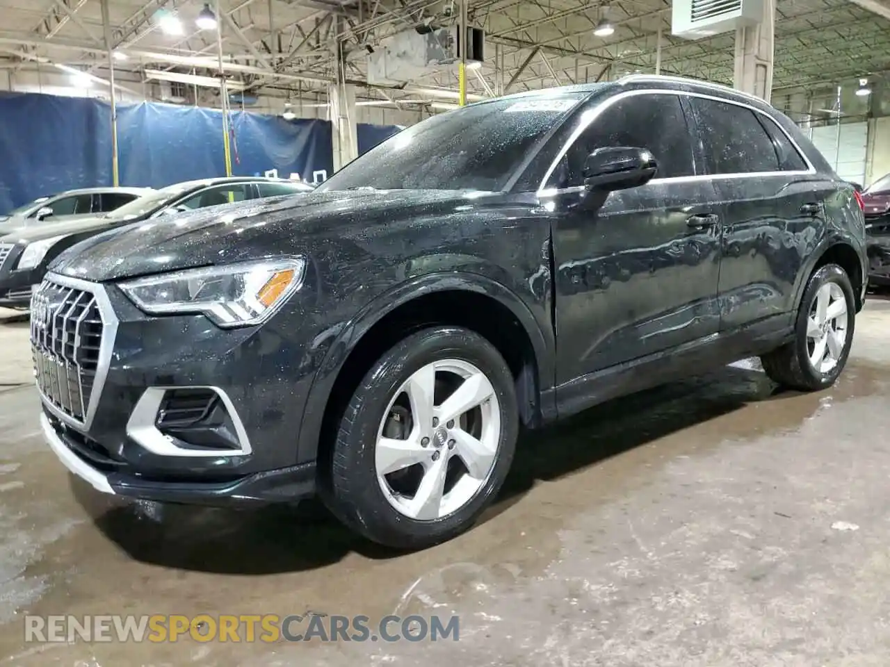 1 Photograph of a damaged car WA1BECF38K1065134 AUDI Q3 2019