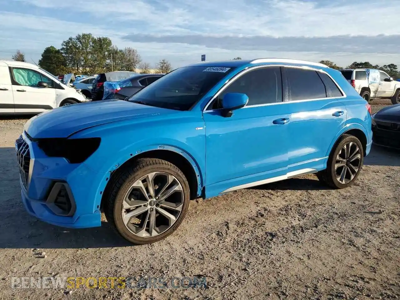 1 Photograph of a damaged car WA1EECF34K1084907 AUDI Q3 2019