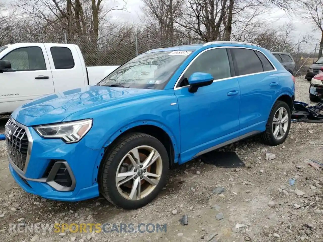 1 Photograph of a damaged car WA1EECF39K1088046 AUDI Q3 2019
