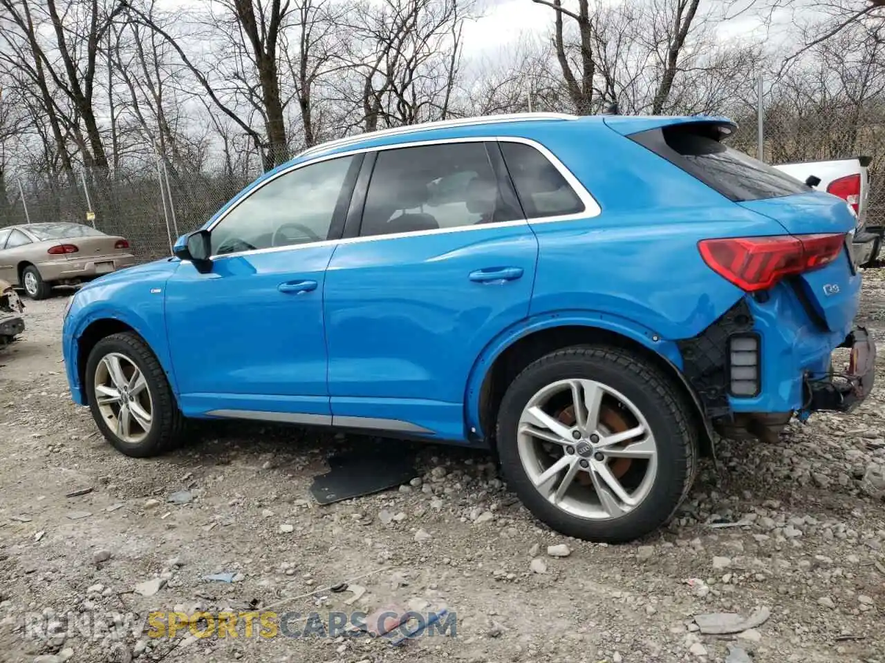 2 Photograph of a damaged car WA1EECF39K1088046 AUDI Q3 2019
