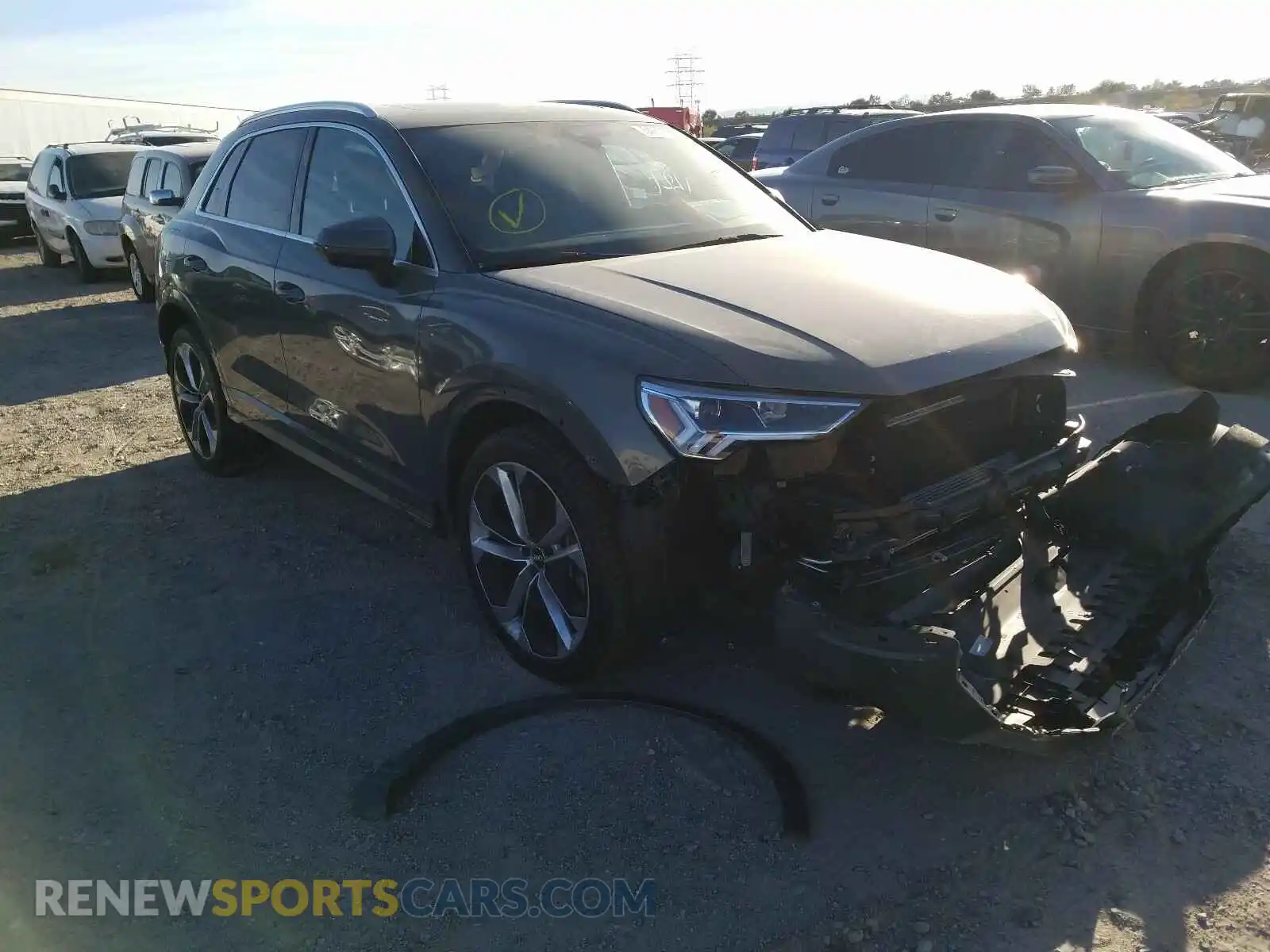 1 Photograph of a damaged car WA1FECF31K1084478 AUDI Q3 2019