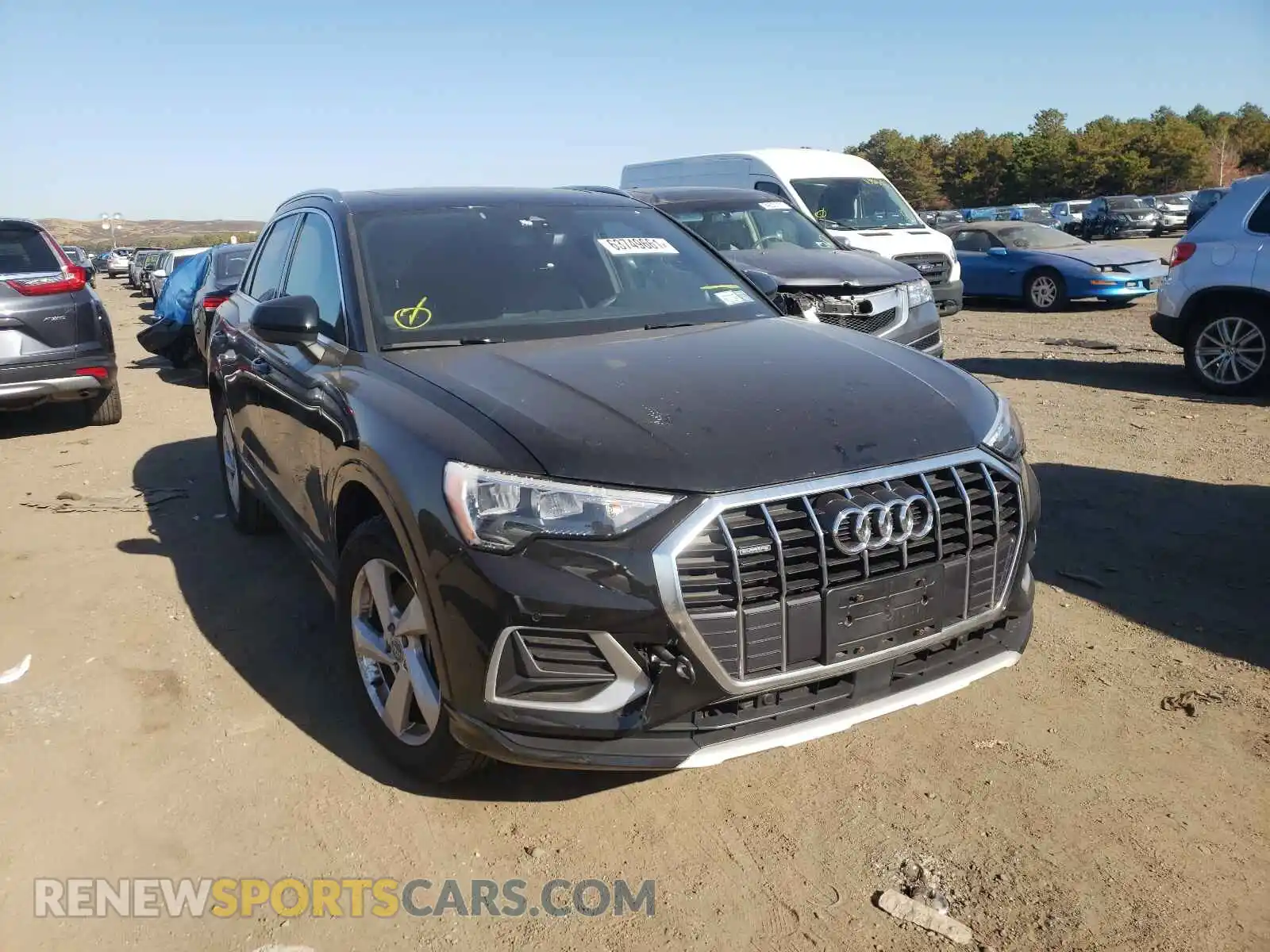 1 Photograph of a damaged car WA1AECF30L1072432 AUDI Q3 2020