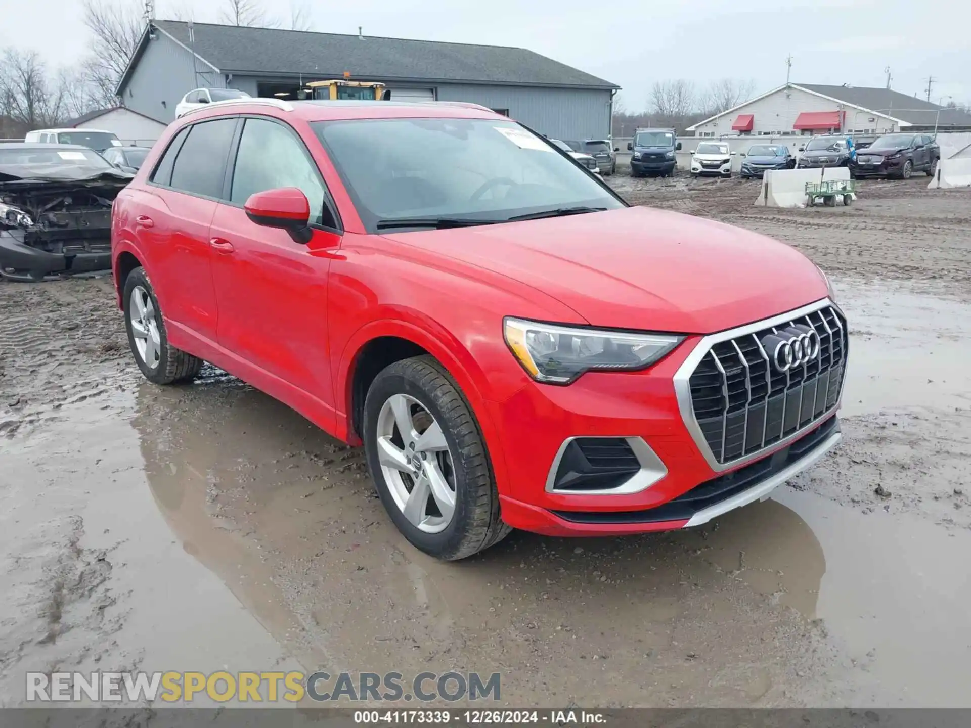 1 Photograph of a damaged car WA1AECF32L1108010 AUDI Q3 2020