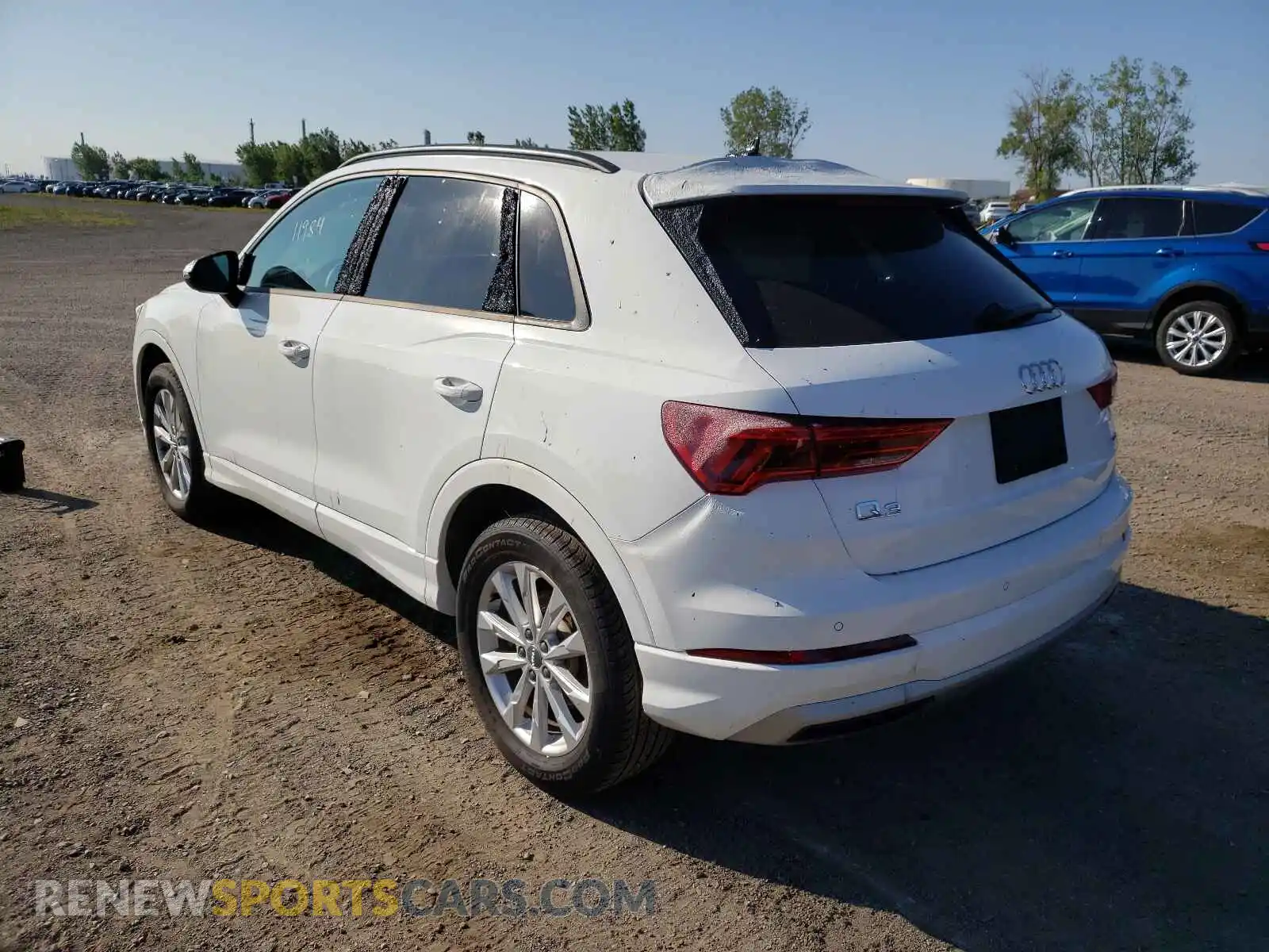 3 Photograph of a damaged car WA1AECF33L1022821 AUDI Q3 2020
