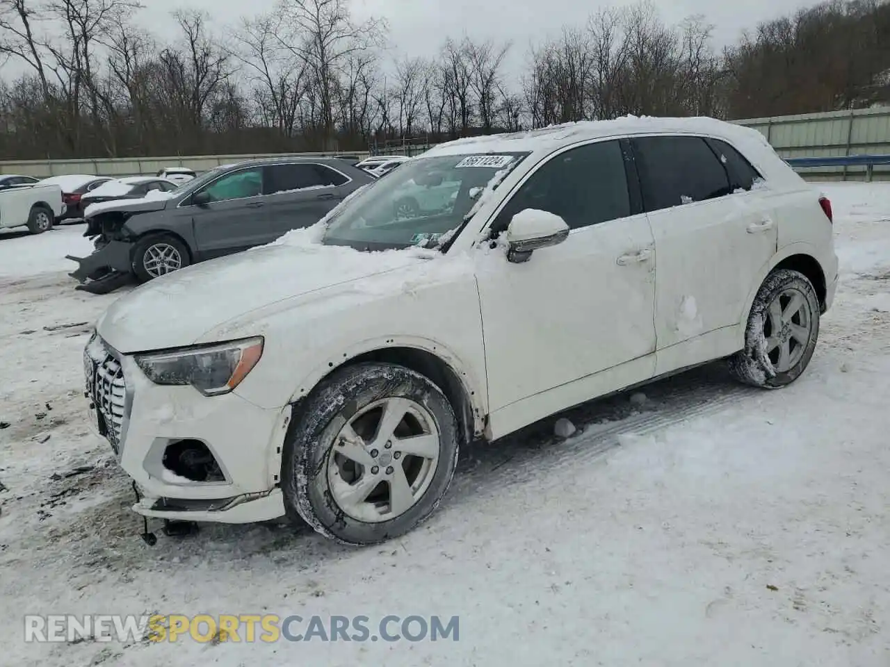 1 Photograph of a damaged car WA1AECF34L1038039 AUDI Q3 2020