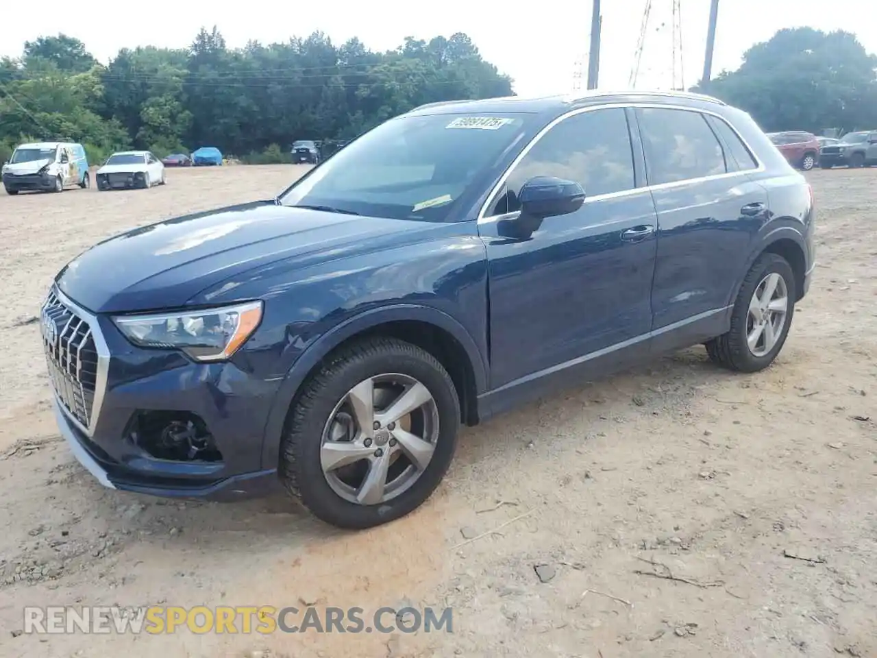1 Photograph of a damaged car WA1AECF34L1060655 AUDI Q3 2020