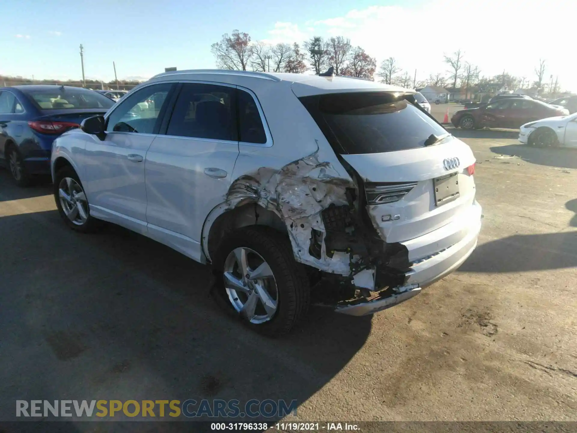 3 Photograph of a damaged car WA1AECF34L1084860 AUDI Q3 2020