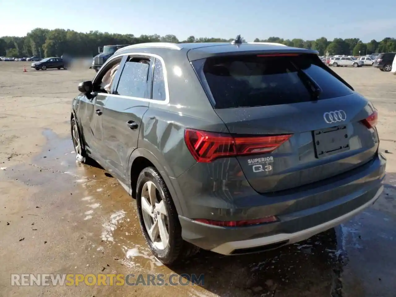2 Photograph of a damaged car WA1AECF37L1043316 AUDI Q3 2020