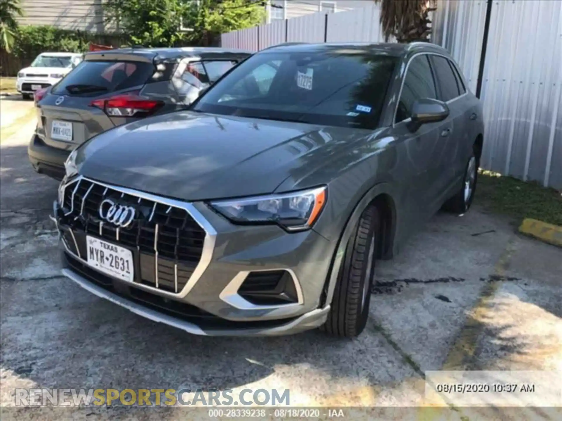 3 Photograph of a damaged car WA1AECF38L1056625 AUDI Q3 2020
