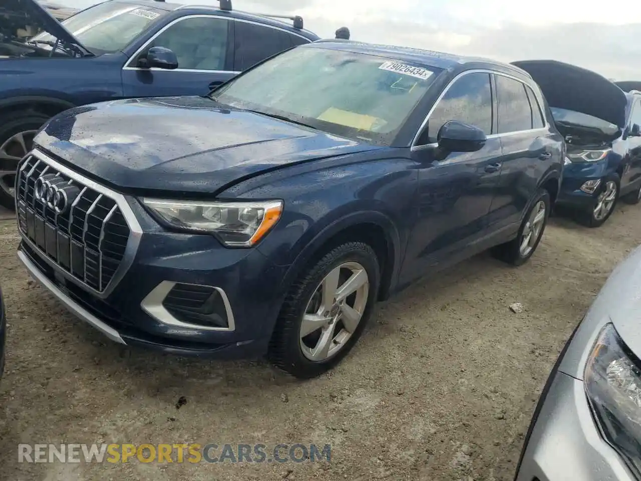 1 Photograph of a damaged car WA1AECF39L1006638 AUDI Q3 2020
