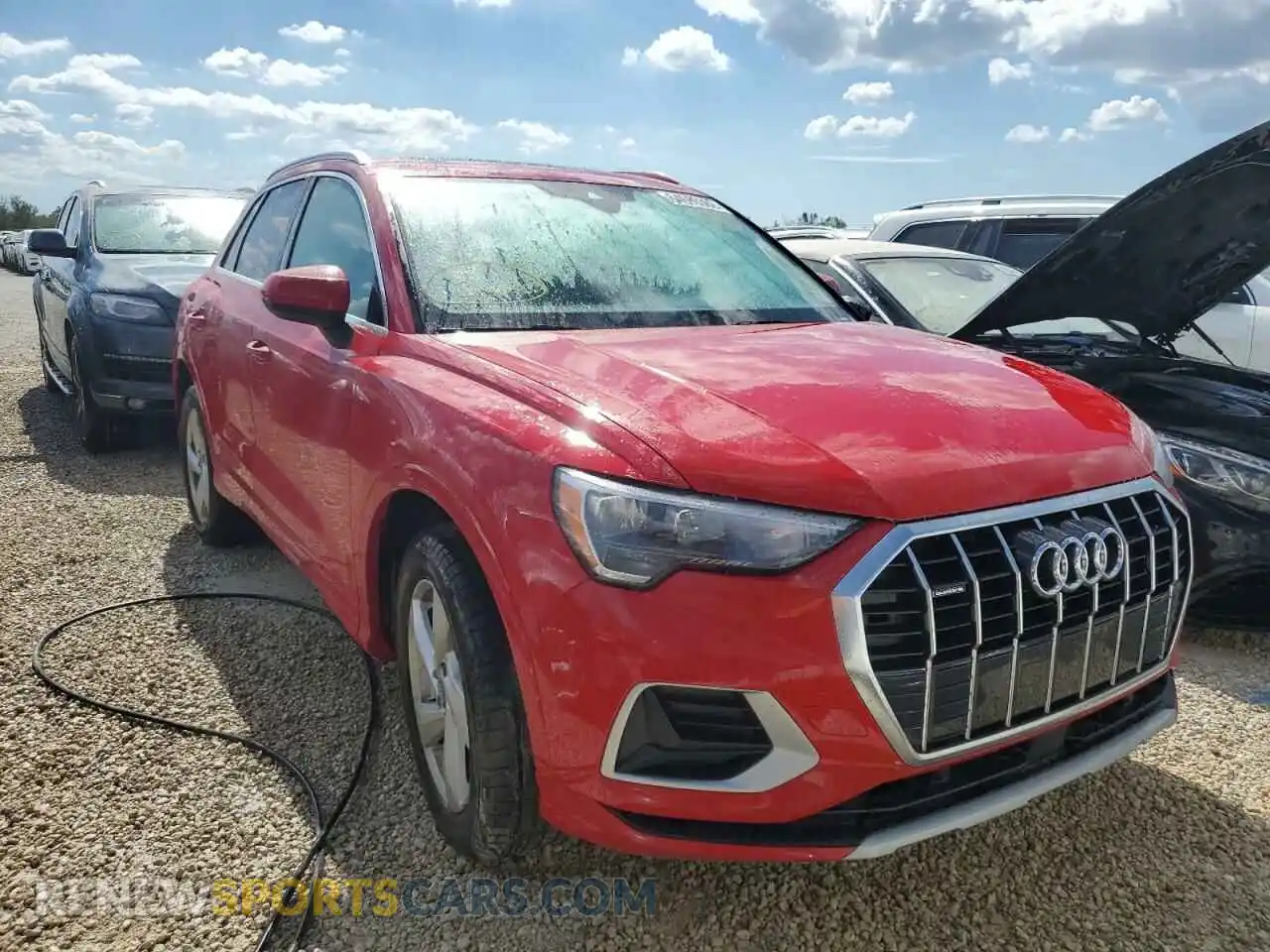 1 Photograph of a damaged car WA1AECF39L1039879 AUDI Q3 2020