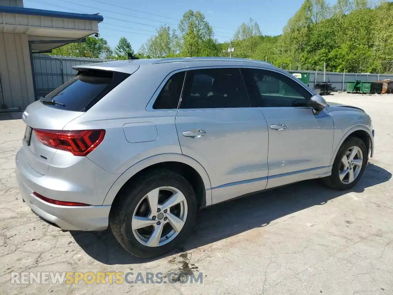 3 fotografías del automóvil dañado WA1AECF39L1095157 AUDI Q3 2020
