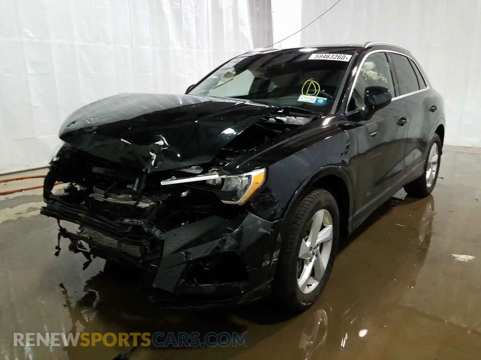 2 Photograph of a damaged car WA1AECF39L1108053 AUDI Q3 2020