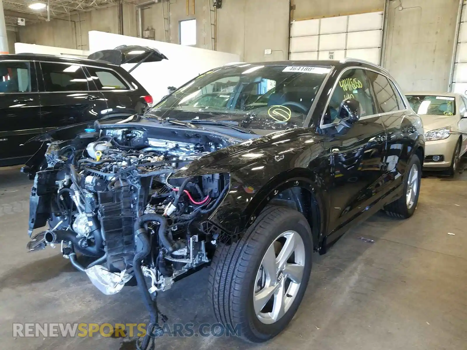 2 Photograph of a damaged car WA1AECF3XL1056609 AUDI Q3 2020