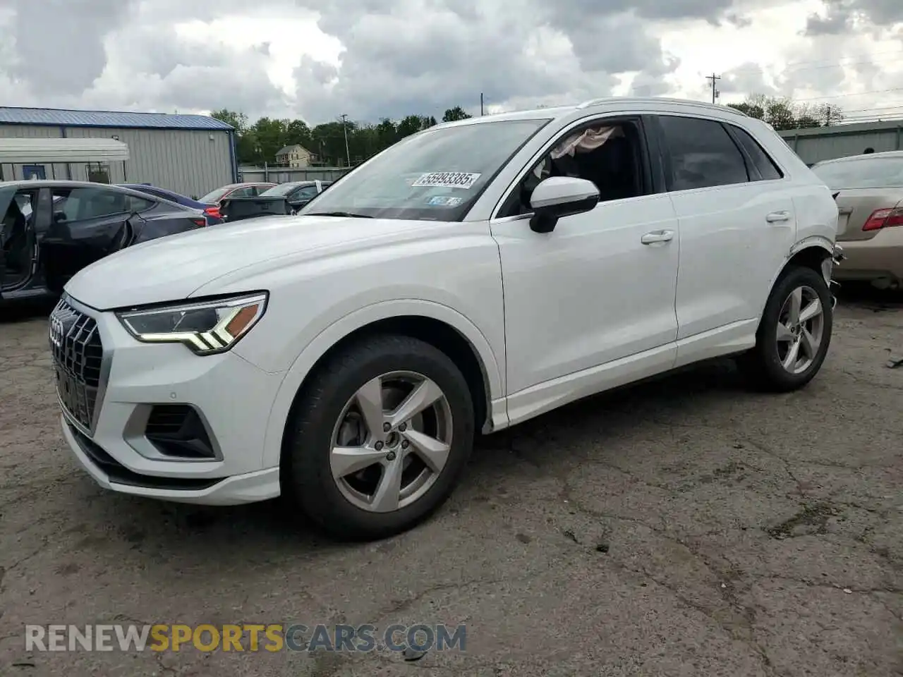 1 Photograph of a damaged car WA1BECF34L1106635 AUDI Q3 2020