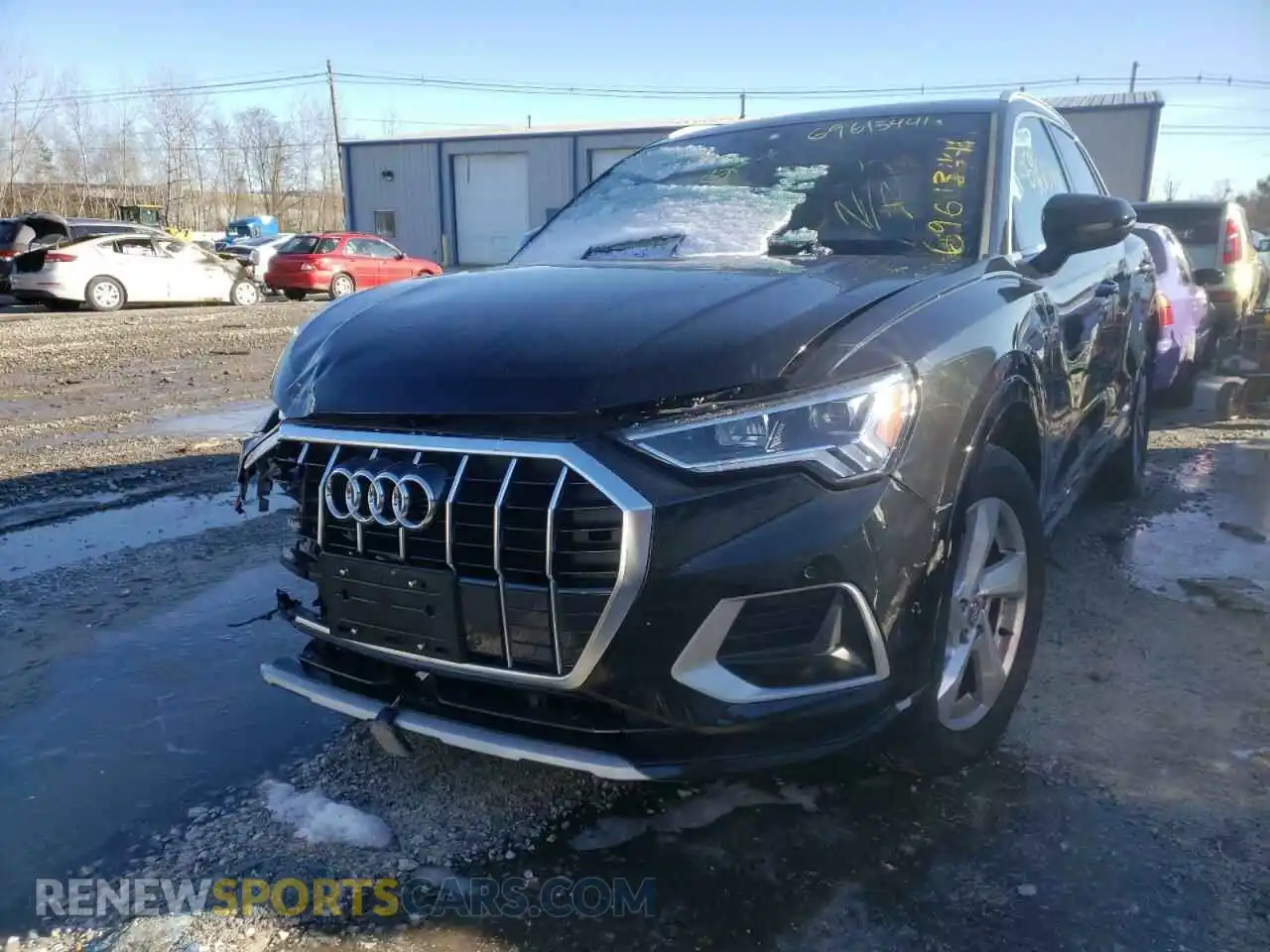 2 Photograph of a damaged car WA1BECF35L1018743 AUDI Q3 2020