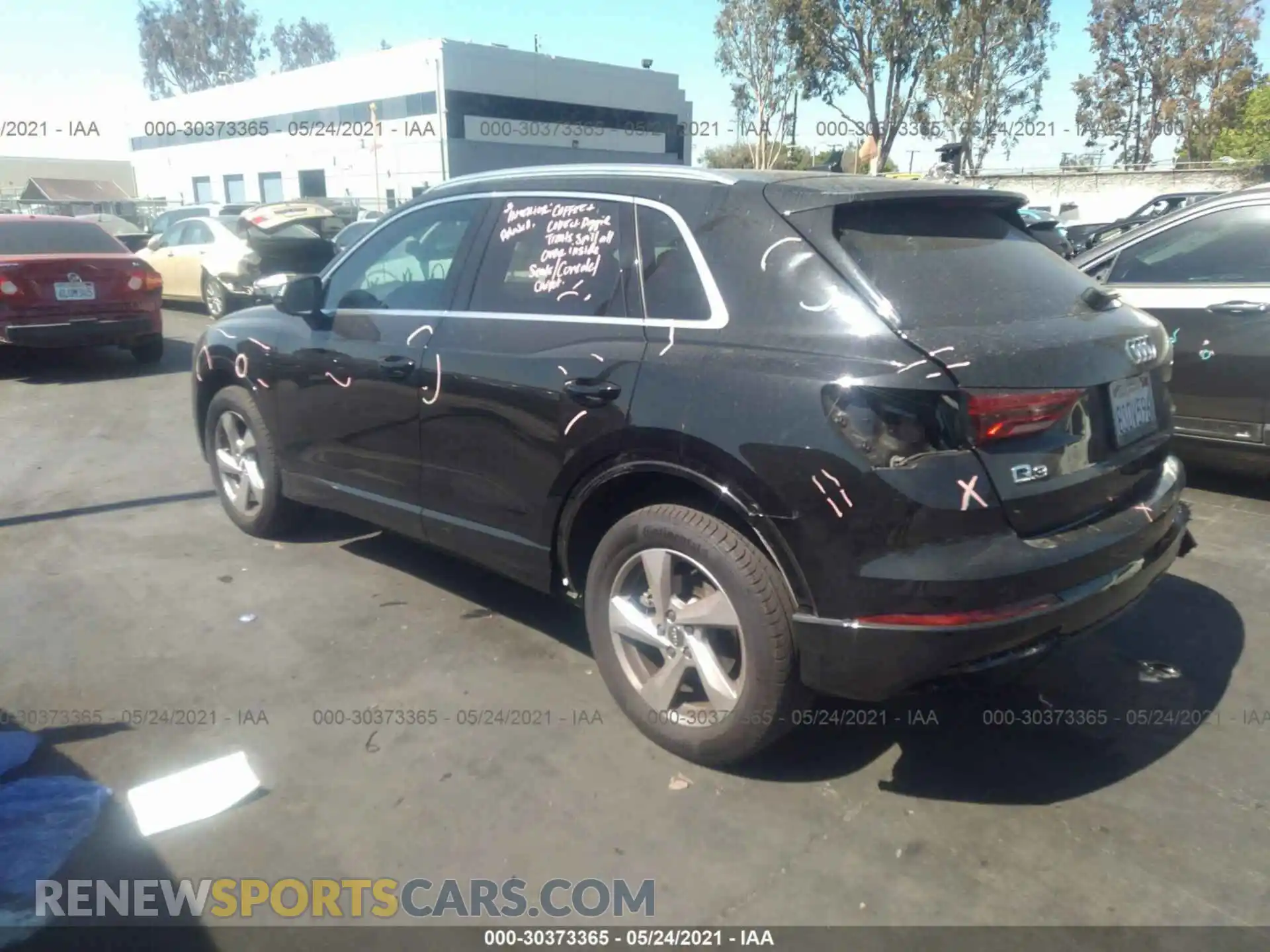 3 Photograph of a damaged car WA1BECF36L1039164 AUDI Q3 2020