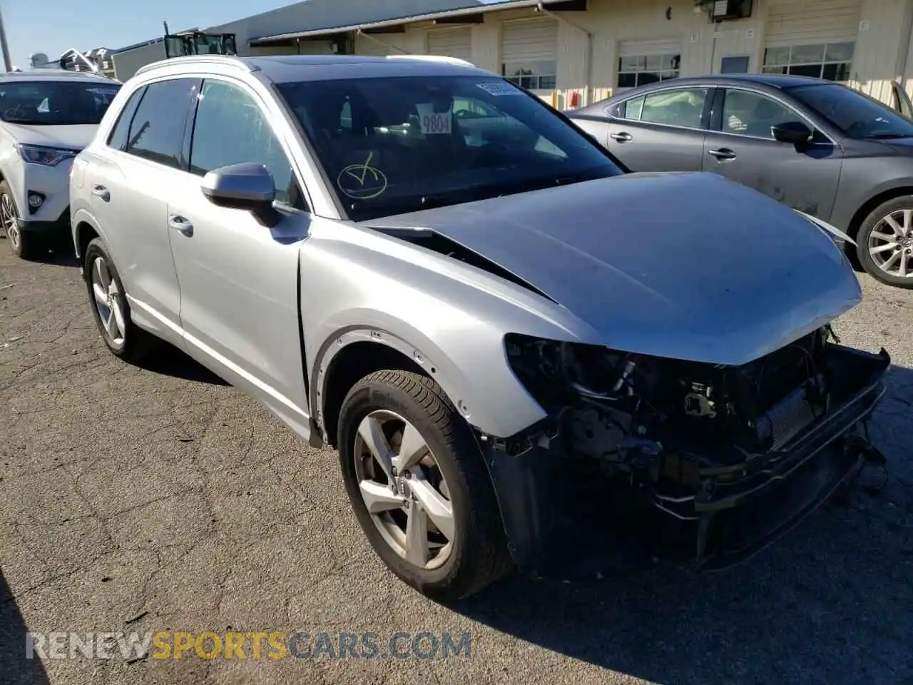 1 Photograph of a damaged car WA1BECF36L1117782 AUDI Q3 2020