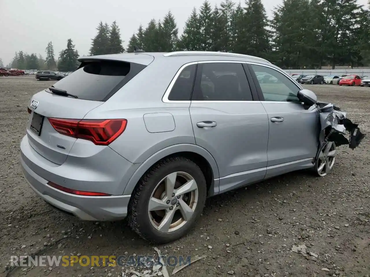 3 Photograph of a damaged car WA1BECF37L1081164 AUDI Q3 2020