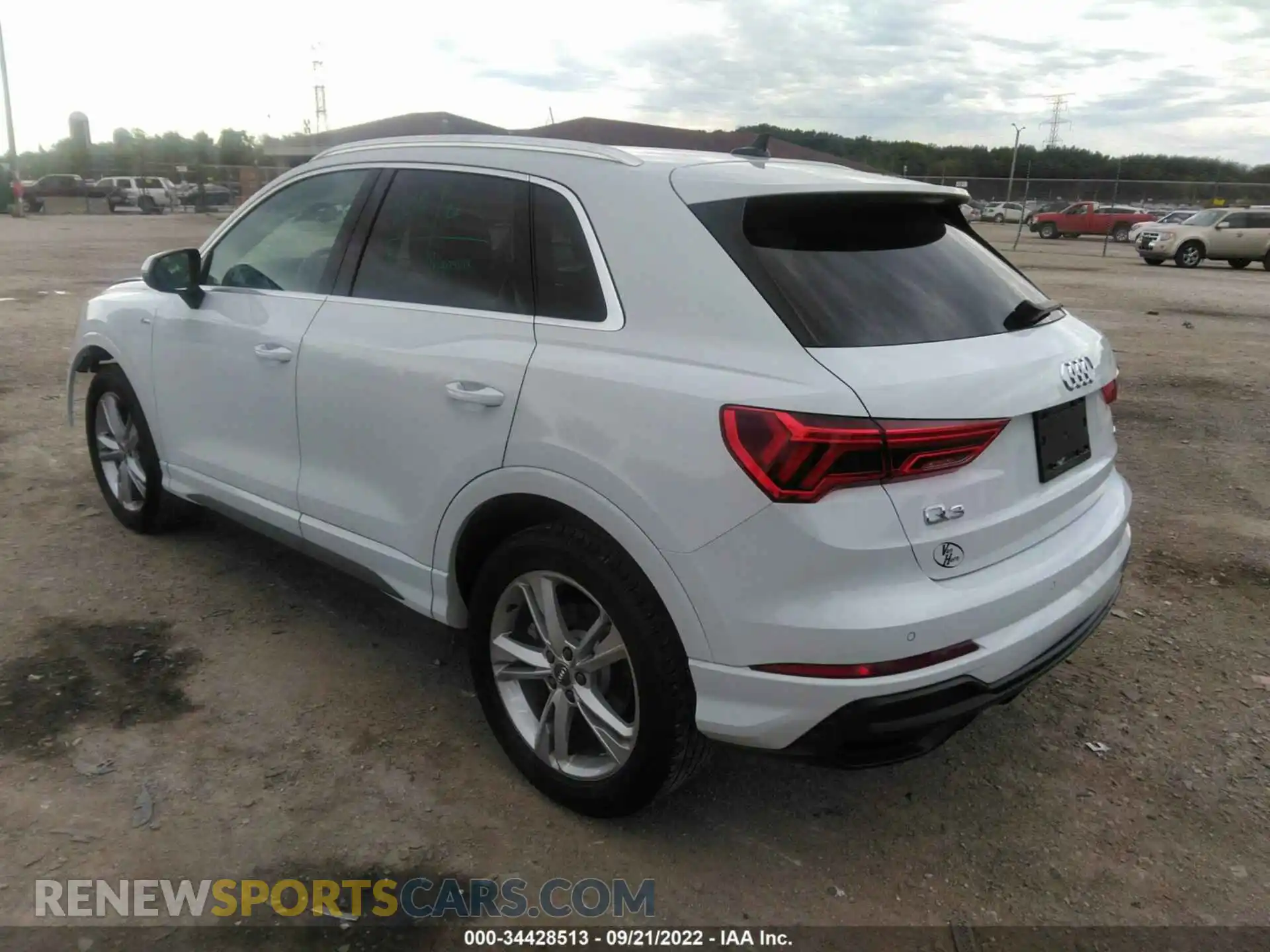 3 fotografías del automóvil dañado WA1DECF30L1039203 AUDI Q3 2020