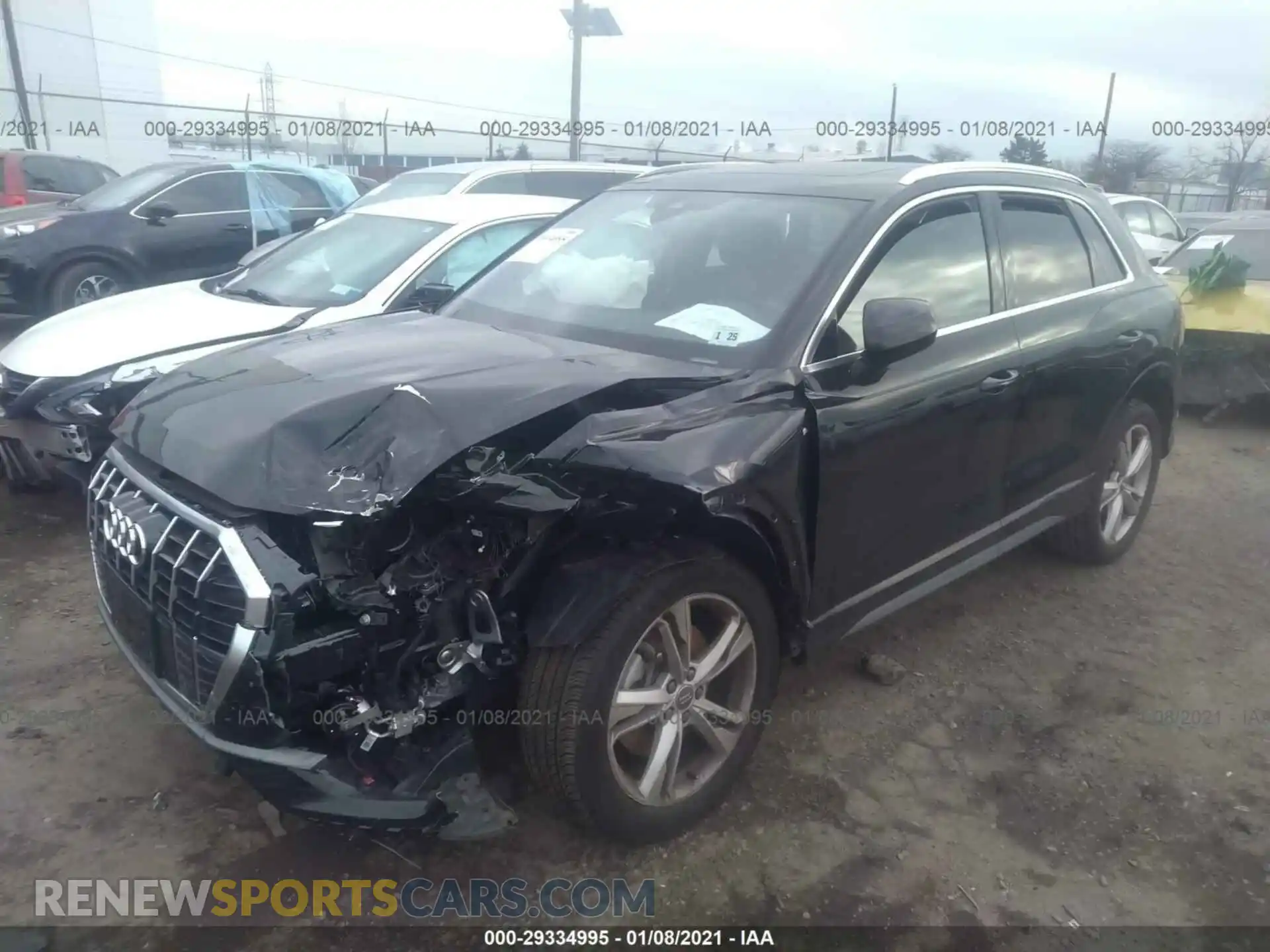 2 Photograph of a damaged car WA1DECF33L1059560 AUDI Q3 2020