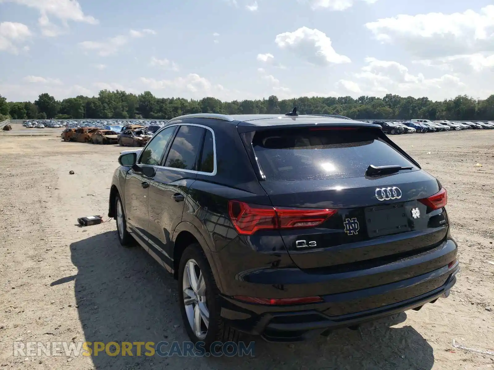 3 Photograph of a damaged car WA1DECF34L1106577 AUDI Q3 2020