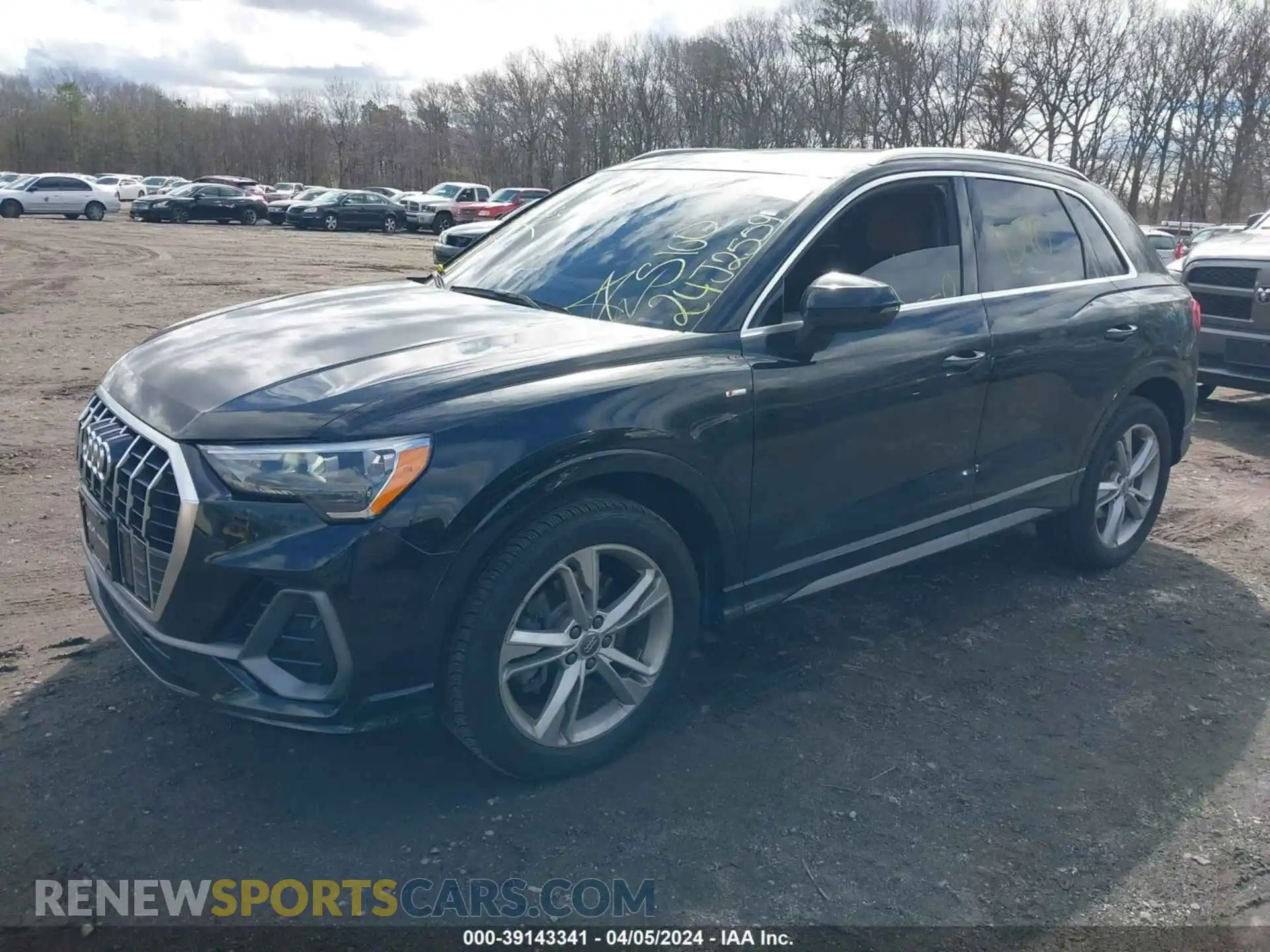 2 Photograph of a damaged car WA1DECF34L1112170 AUDI Q3 2020