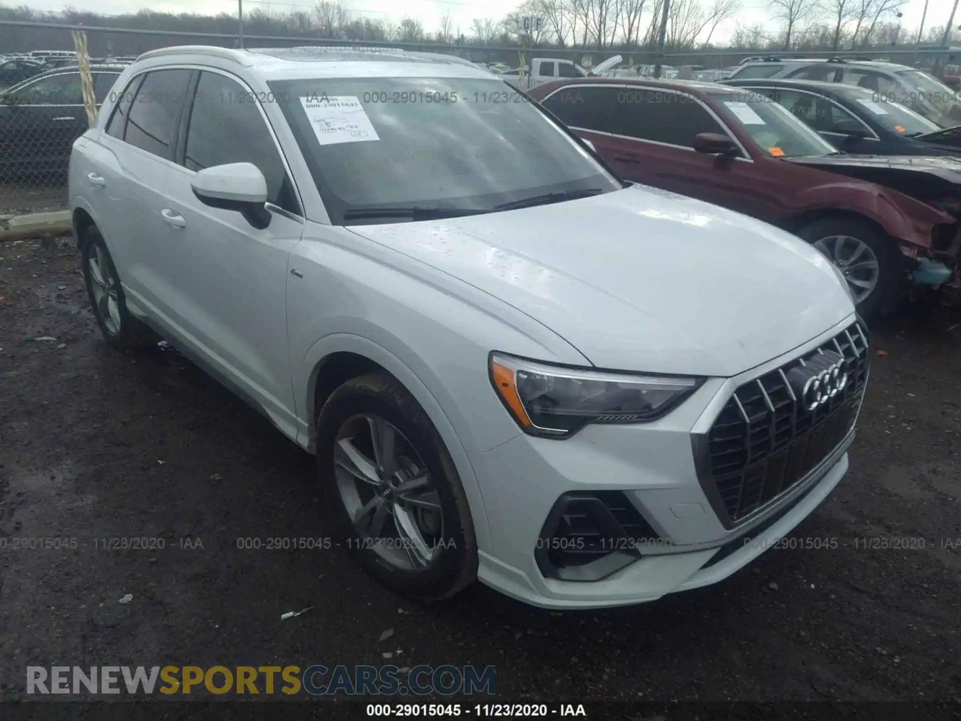 1 Photograph of a damaged car WA1DECF35L1123968 AUDI Q3 2020