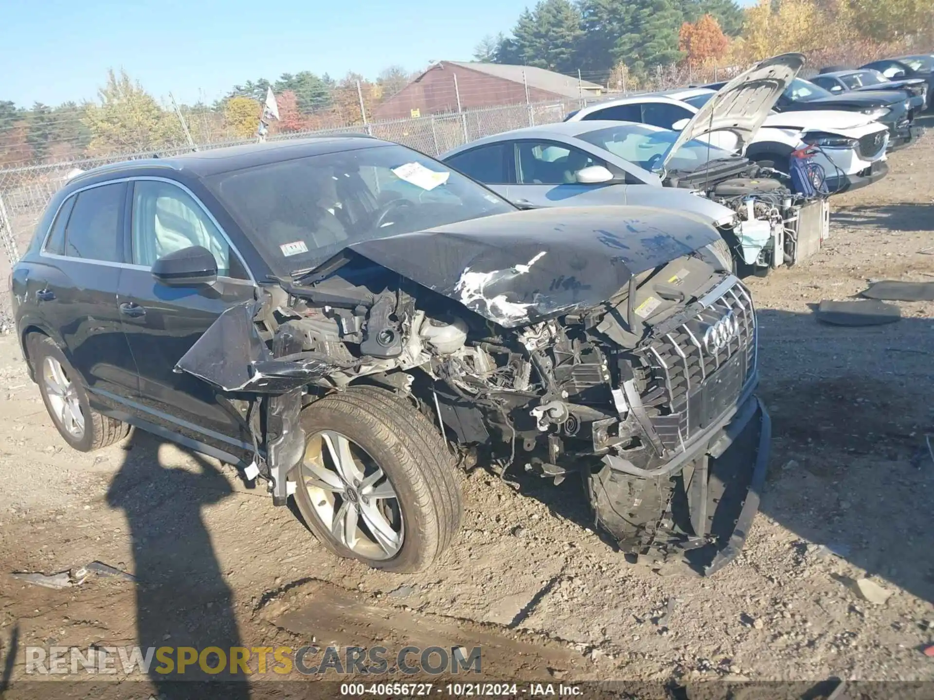1 Photograph of a damaged car WA1DECF38L1042186 AUDI Q3 2020